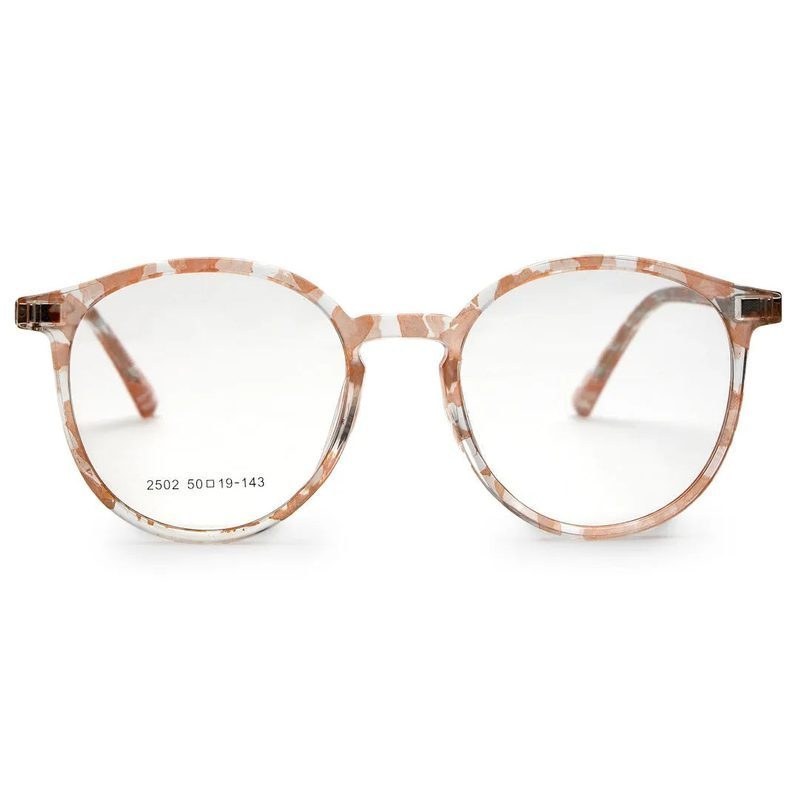 Pink round frame sunglasses — Hashtag Eyewears