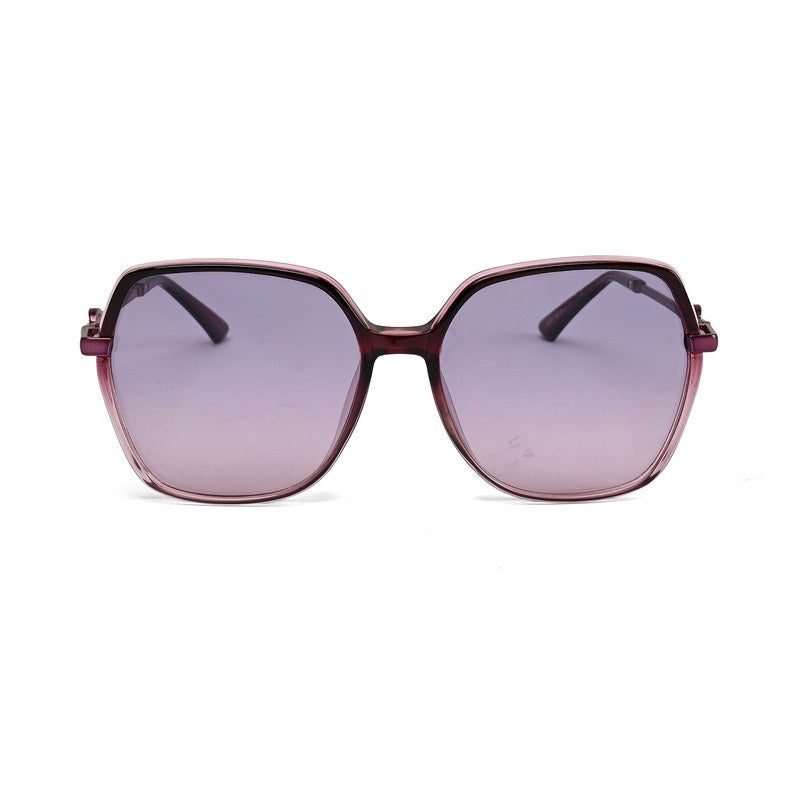 Noxara Gradient Purple Large Full Rim Square Sunglasses for Women — Hashtag Eyewears