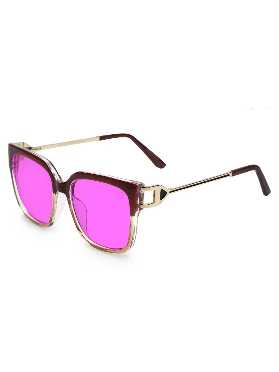 DayLight | Transparent/Brown Large Full Rim Square Sunglasses for Men & Women [Photochromic]