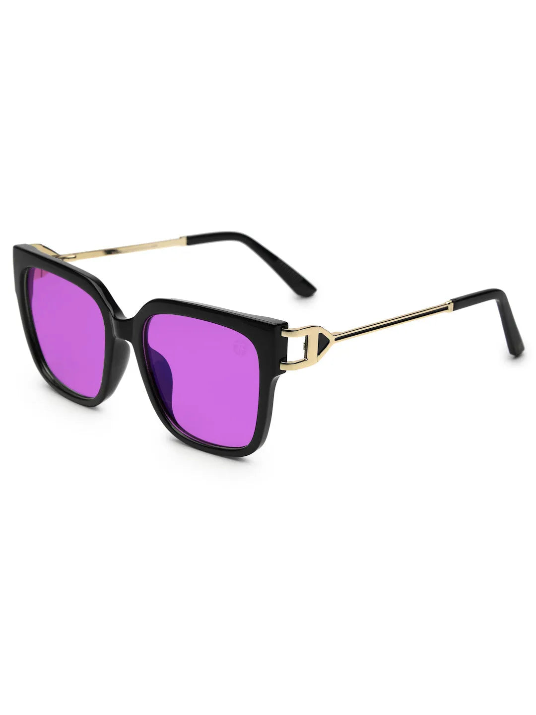 DayLight | Transparent/Black Large Full Rim Square Sunglasses for Men & Women [Photochromic]