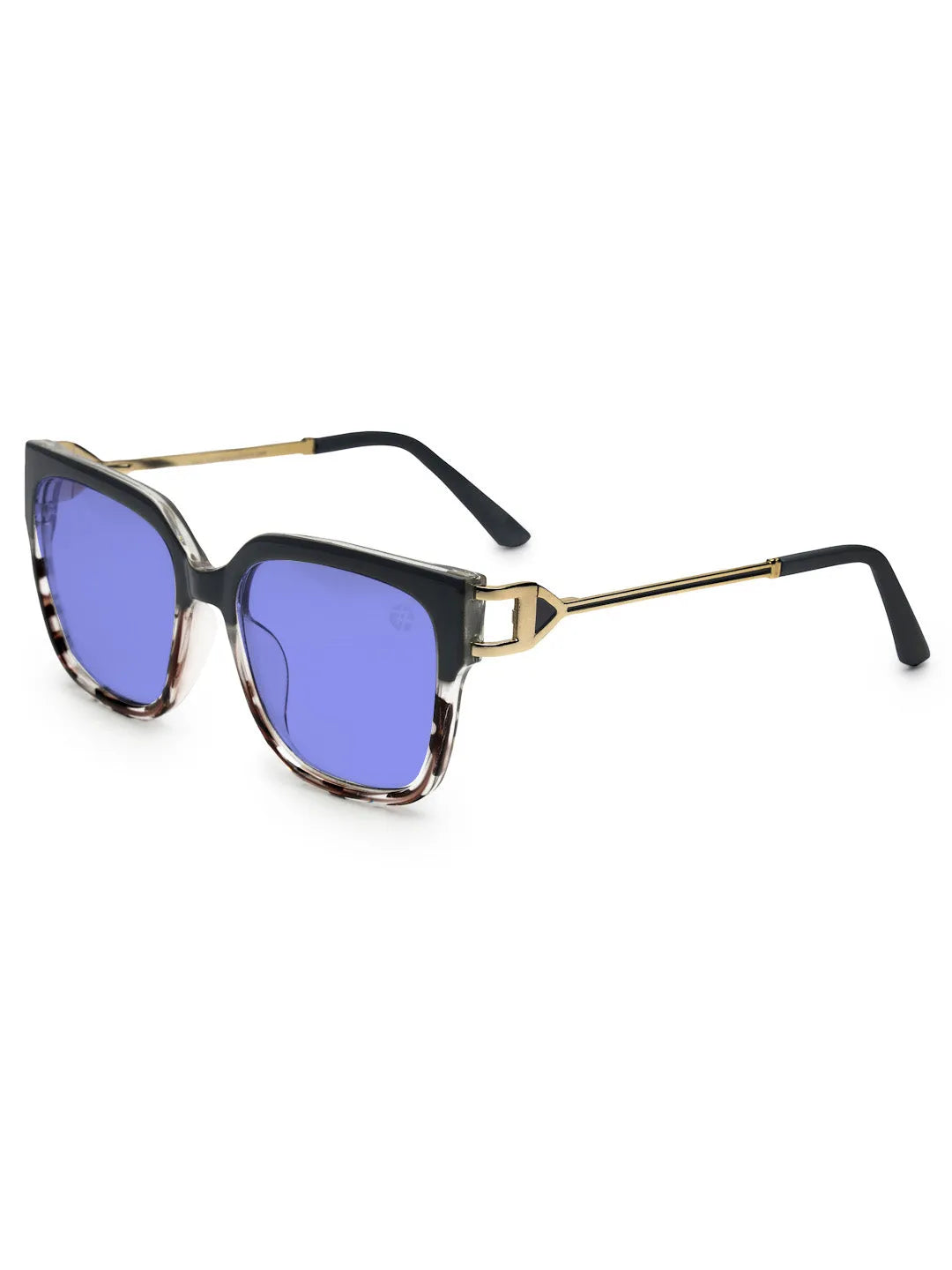 DayLight | Transparent/Grey Large Full Rim Square Sunglasses for Men & Women [Photochromic]