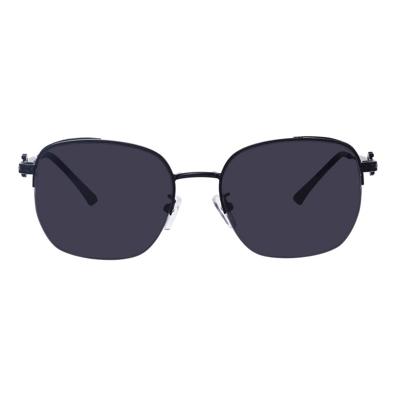 Hashtag Elysia Square Sunglasses for Women - B80-684 Black