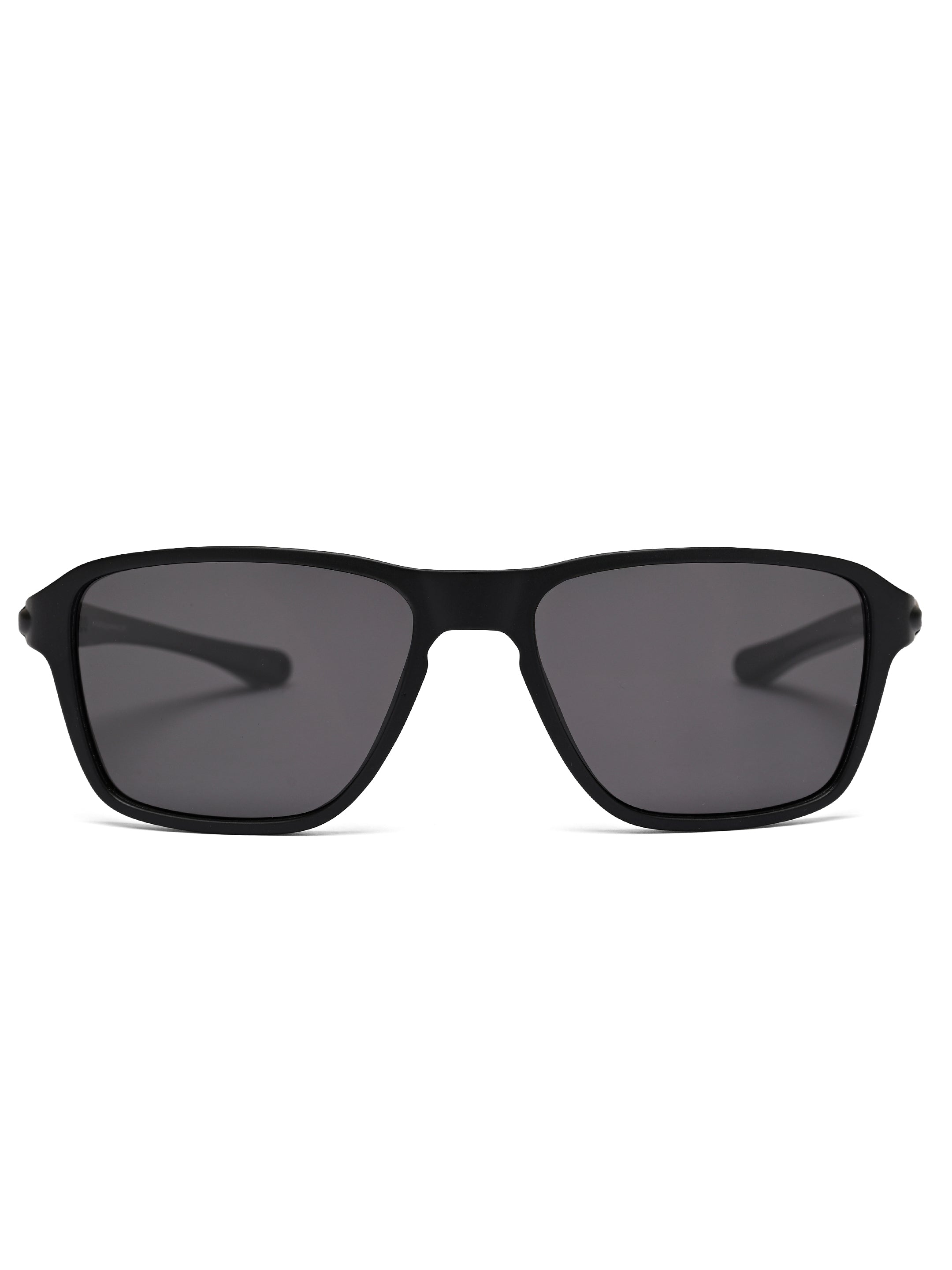 Rift | Light Grey Large Full Rim RECTANGLE Sports for Men & Women [Polarized]