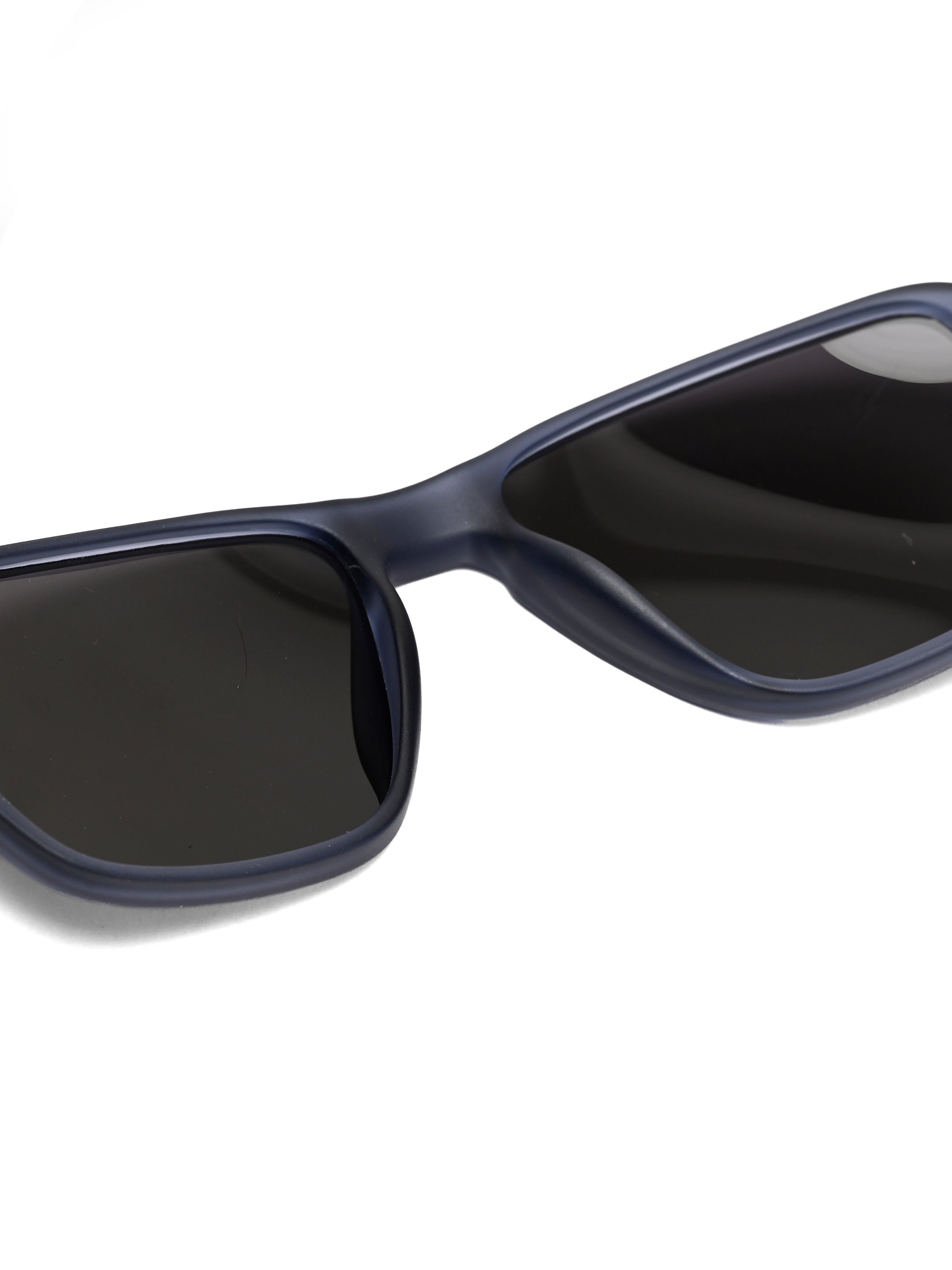Rift | Dark Grey Large Full Rim RECTANGLE Sports for Men & Women [Polarized]