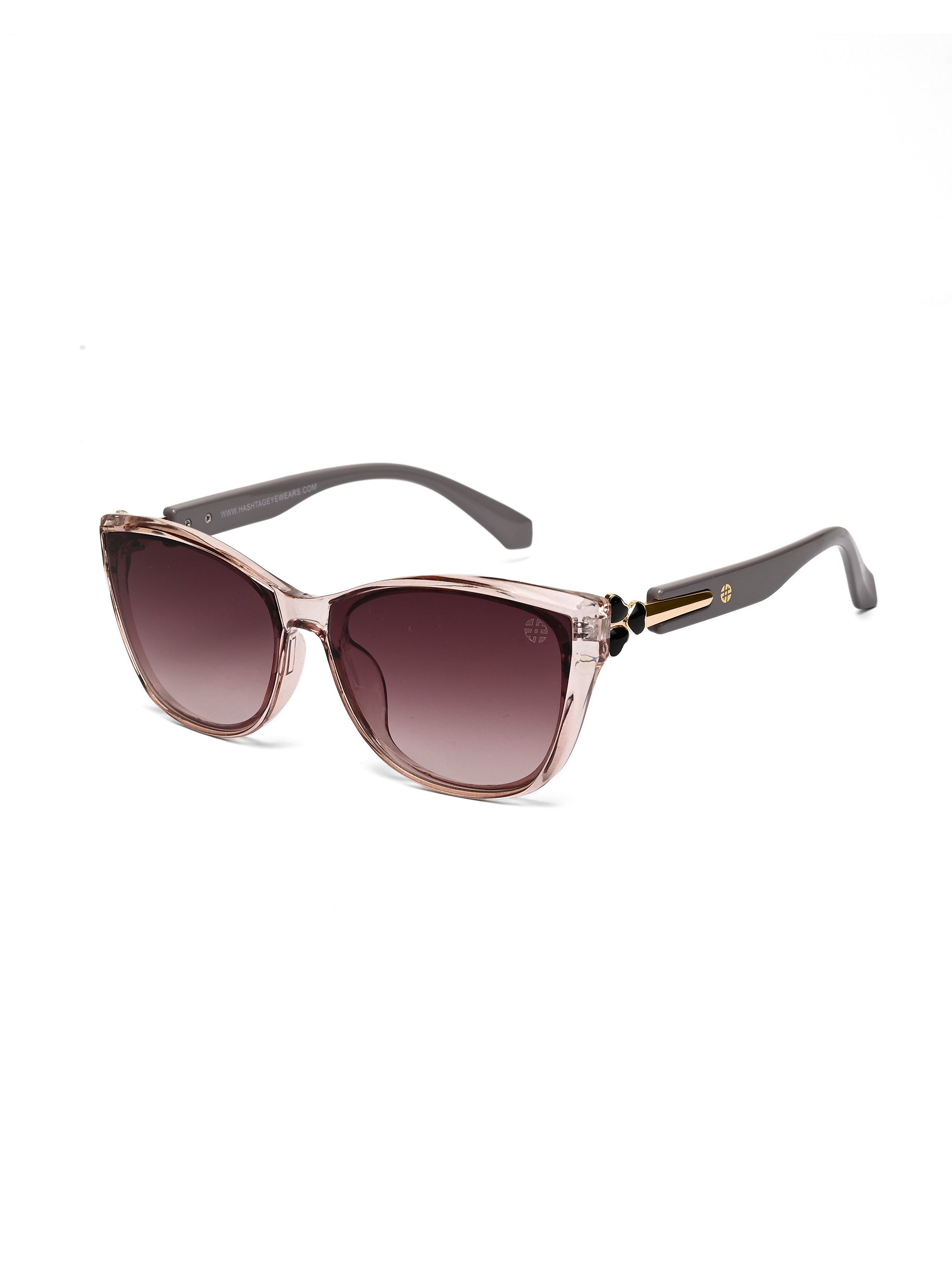 Karion | Gradient Brown Medium Full Rim Cateye Sunglasses for Women [UV-protected]