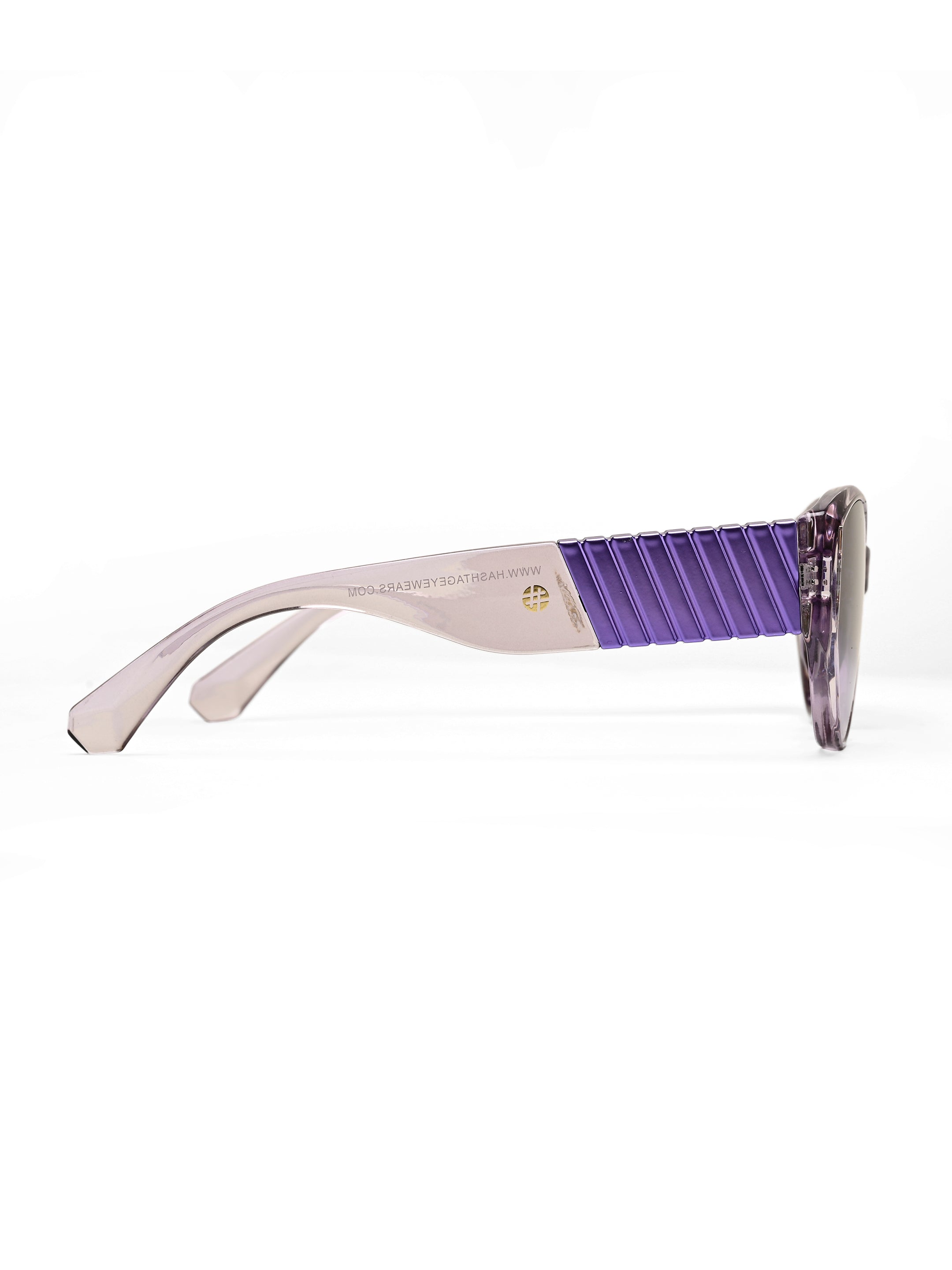 Kynor | Transparent Medium Full Rim Cateye Sunglasses for Women [UV-protected]