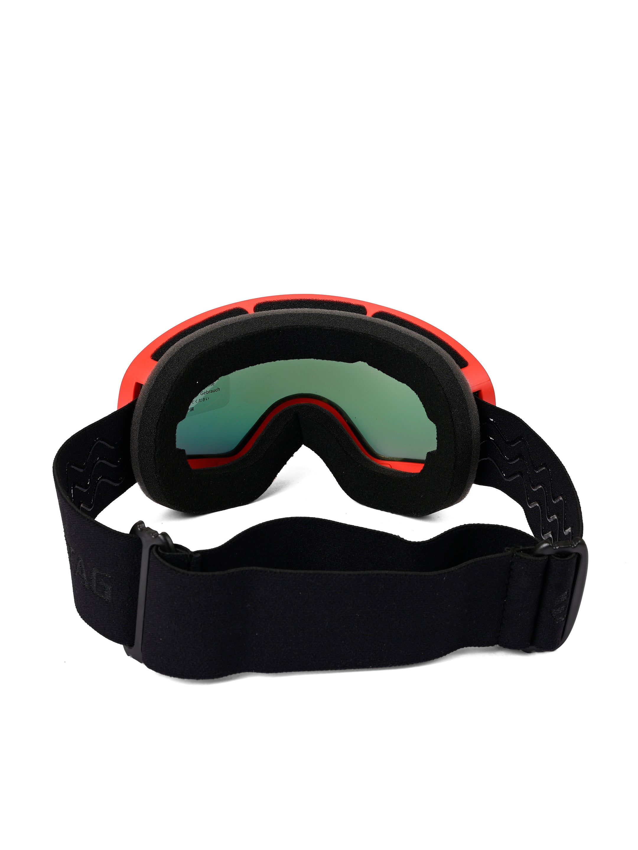 Turbo | Red Large Full Rim Visor Sports Sunglasses for Men & Women [UV-protected]