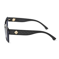 Gravon | Transparent Blue Medium Full Rim Cateye Sunglasses for Women [UV-protected]