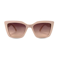 Gravon | Cream Medium Full Rim Cateye Sunglasses for Women [UV-protected]