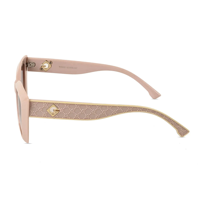 Gravon | Cream Medium Full Rim Cateye Sunglasses for Women [UV-protected]