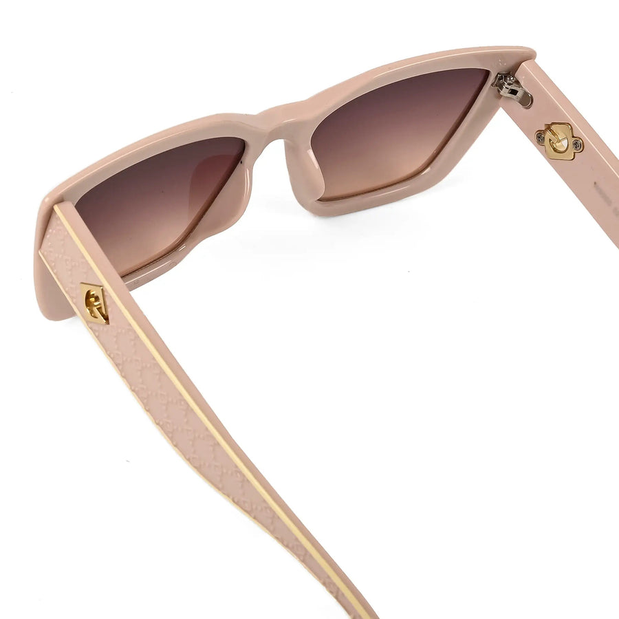 Gravon | Cream Medium Full Rim Cateye Sunglasses for Women [UV-protected]
