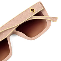 Gravon | Cream Medium Full Rim Cateye Sunglasses for Women [UV-protected]