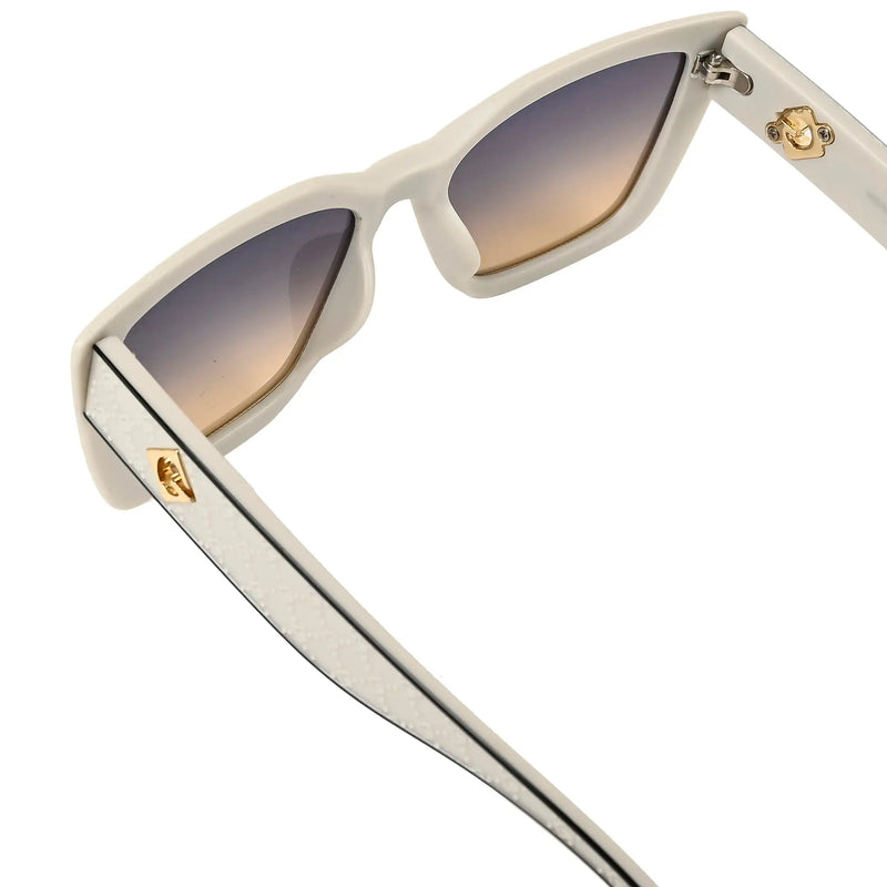 Gravon | Light Grey Medium Full Rim Cateye Sunglasses for Women [UV-protected]