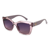 Gravon | Transparent Purple Medium Full Rim Cateye Sunglasses for Women [UV-protected]