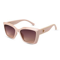 Gravon | Cream Medium Full Rim Cateye Sunglasses for Women [UV-protected]