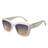 Gravon | Light Grey Medium Full Rim Cateye Sunglasses for Women [UV-protected]