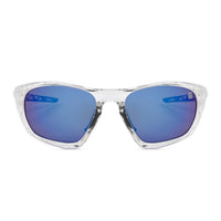 Lateralis | Transparent Large Full Rim Wraparound Sports Sunglasses for Men & Women [Mirrored]