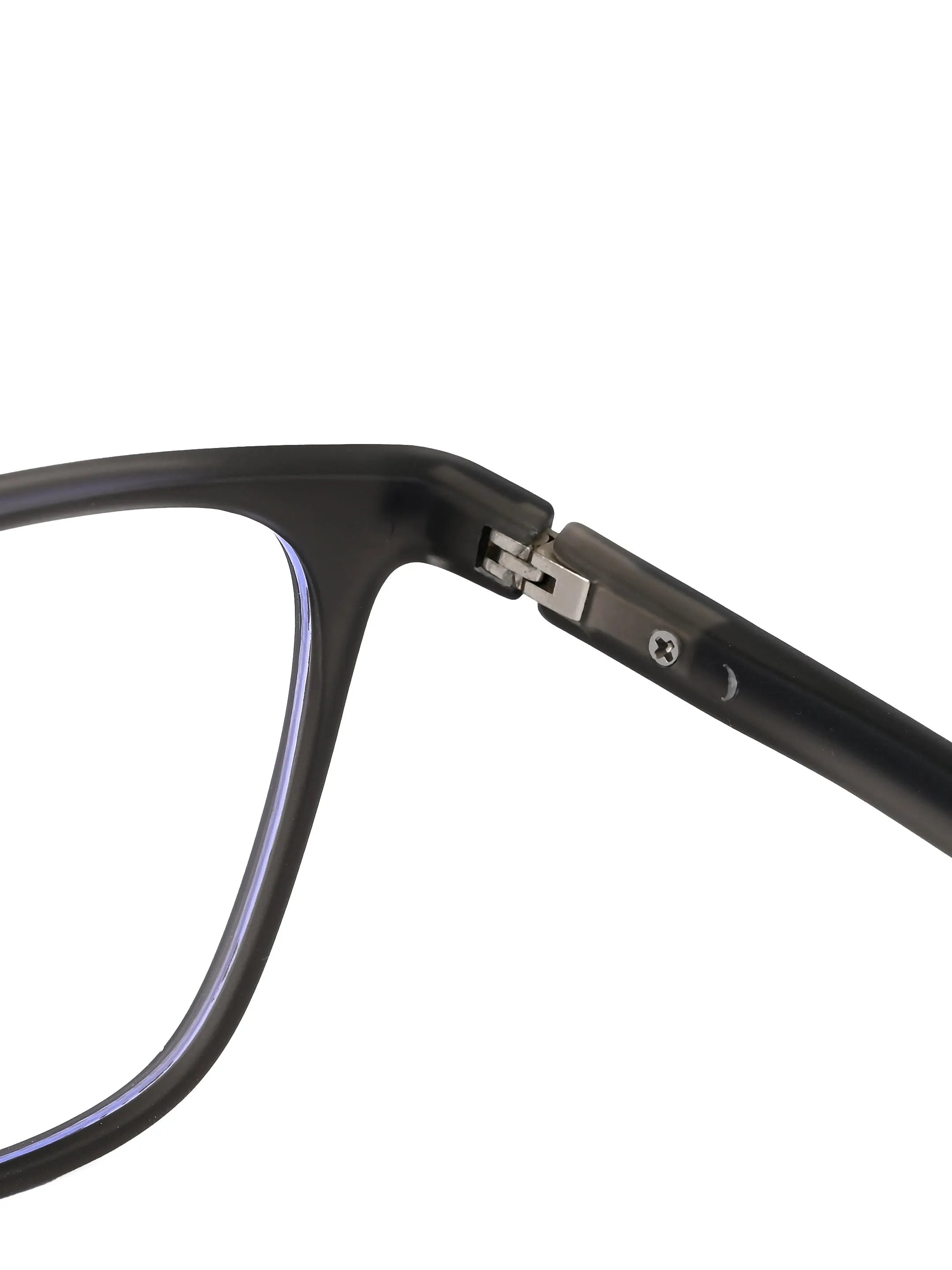 Blokz | Black Medium Full Rim RECTANGLE Computer Glasses for Men & Women [Blue Block]