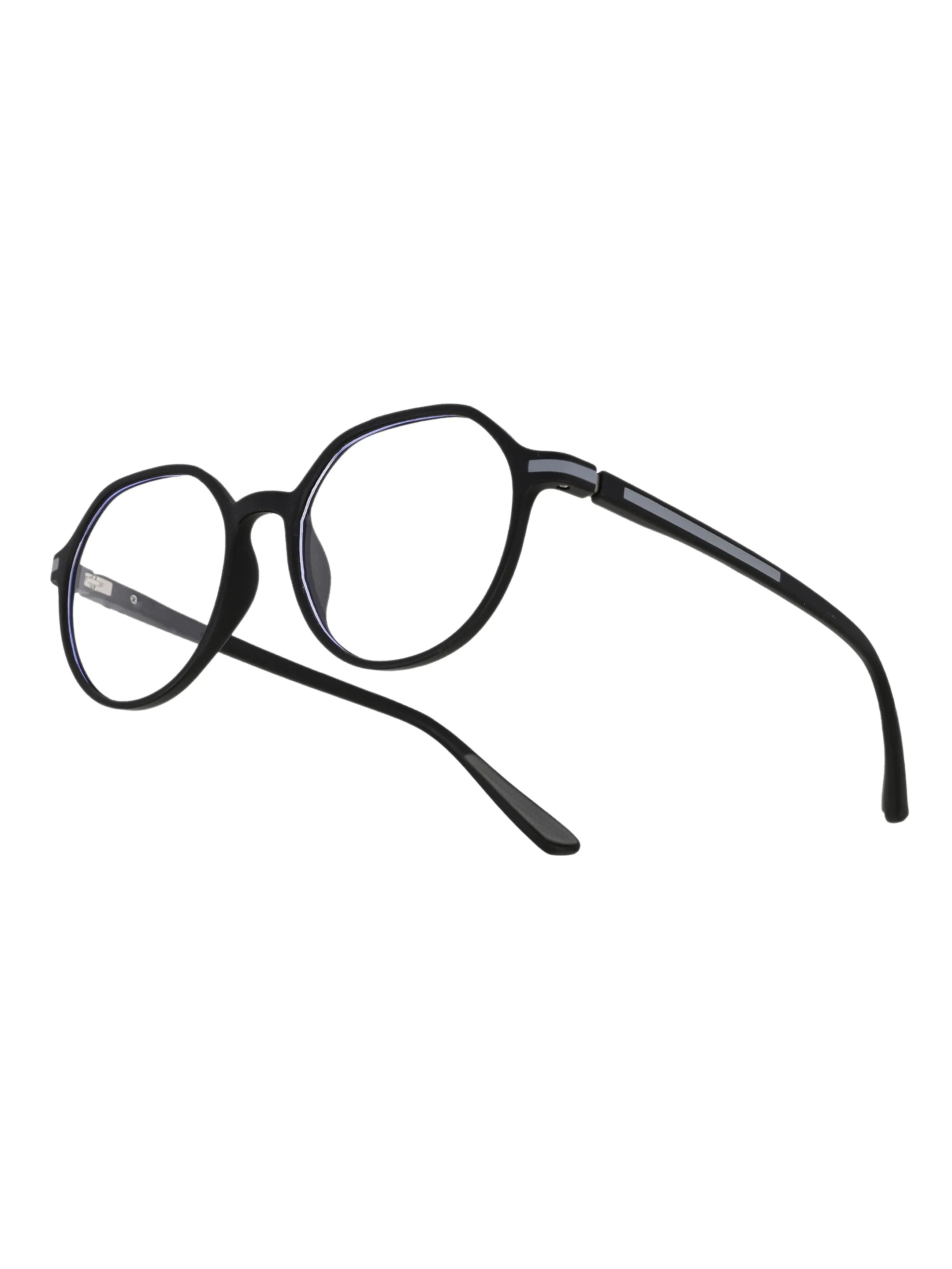 Optibul | Black Medium Full Rim Square Computer Glasses for Men & Women [Blue Block]