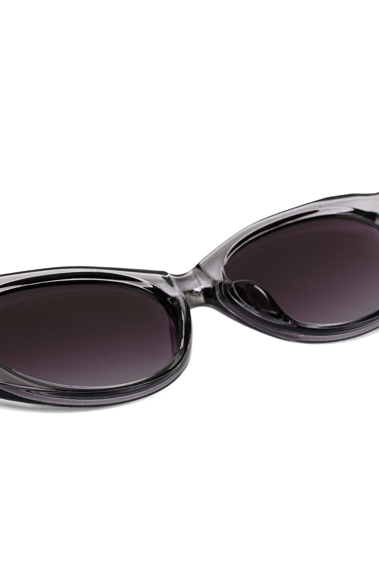 Medusa | Smoke Medium Full Rim Oval Sunglasses for Women [UV-protected]