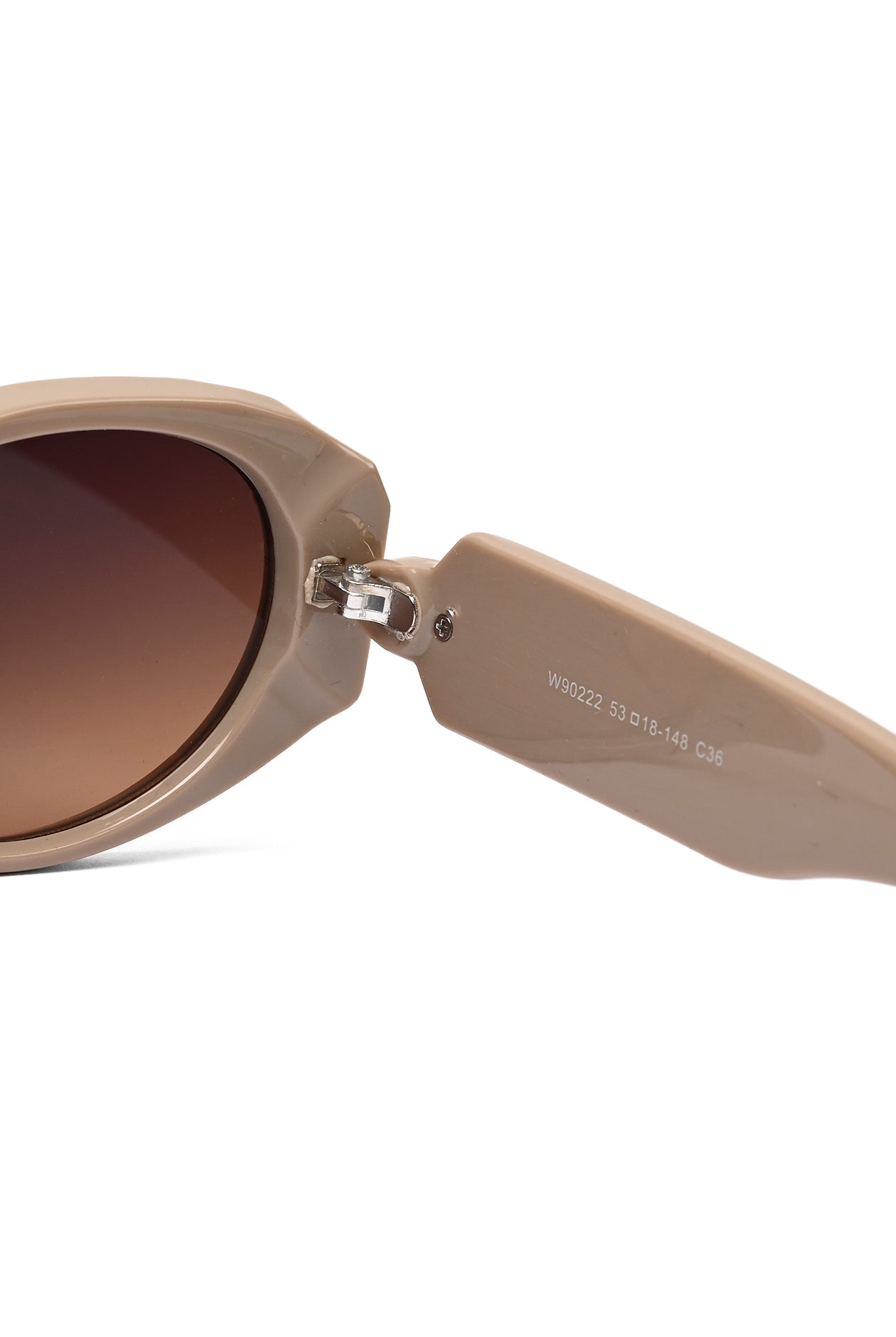 Medusa | Light Brown Medium Full Rim Oval Sunglasses for Women [UV-protected]