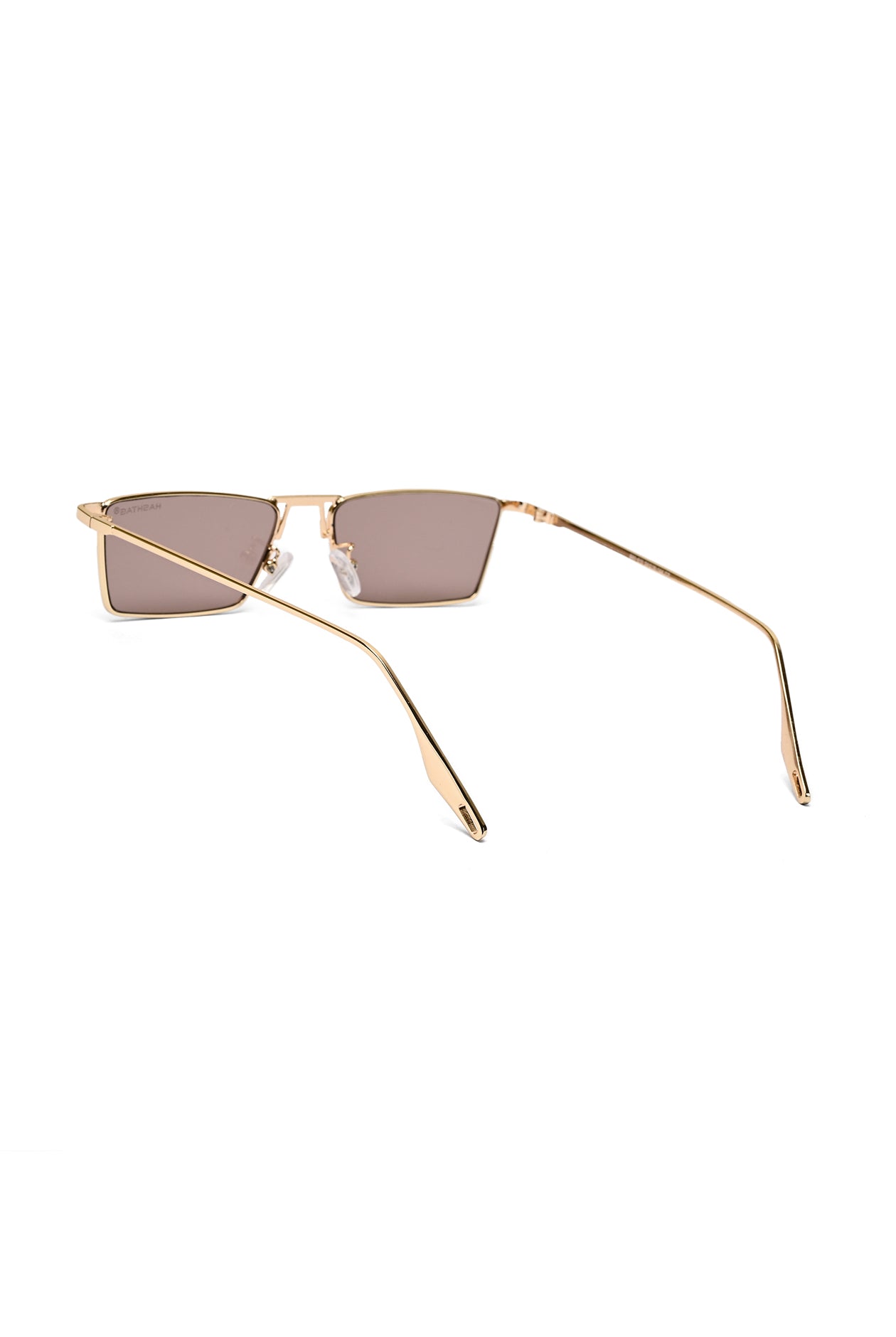 Elura | Silver Medium Full Rim RECTANGLE Sunglasses for Women [UV-protected]