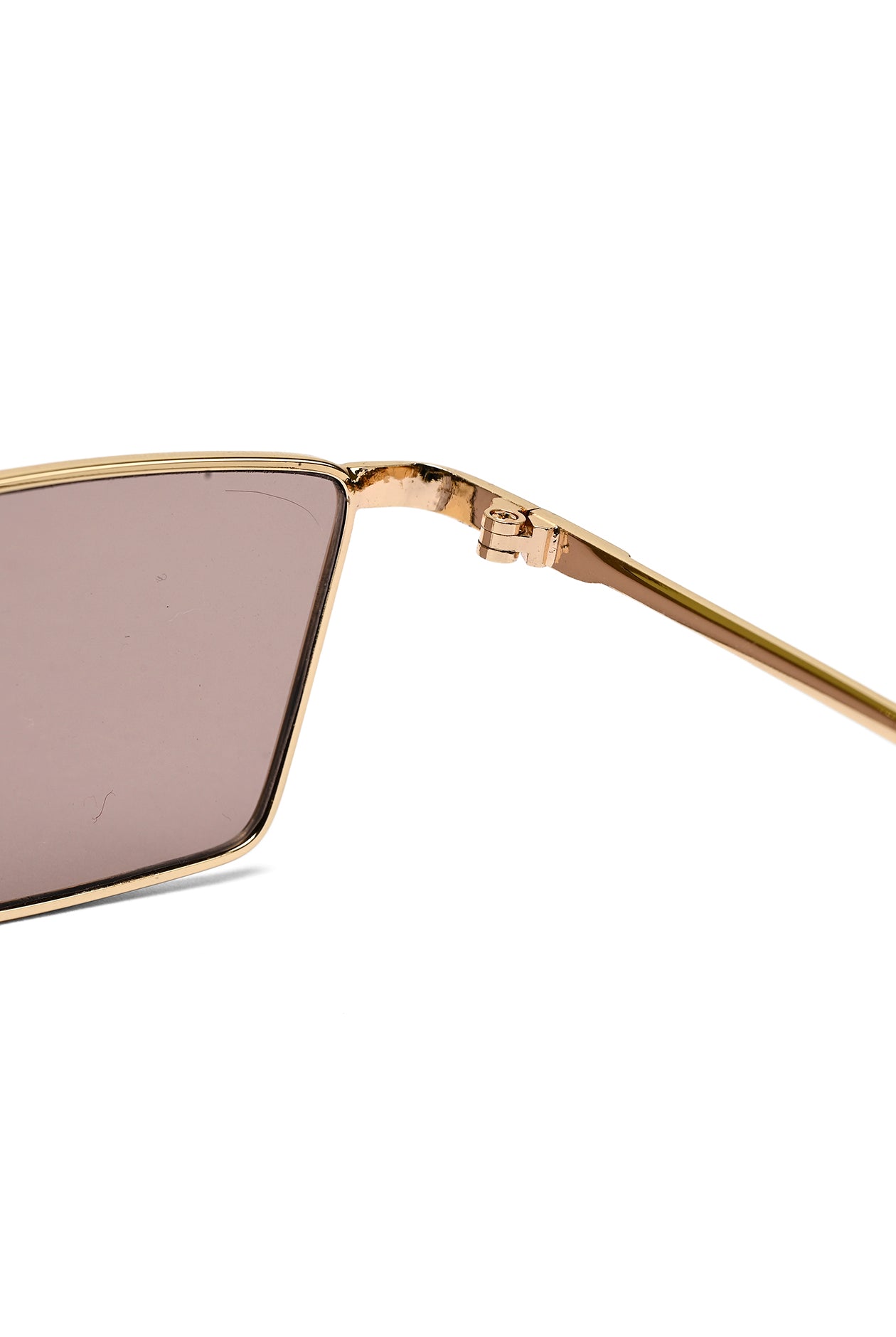 Elura | Silver Medium Full Rim RECTANGLE Sunglasses for Women [UV-protected]