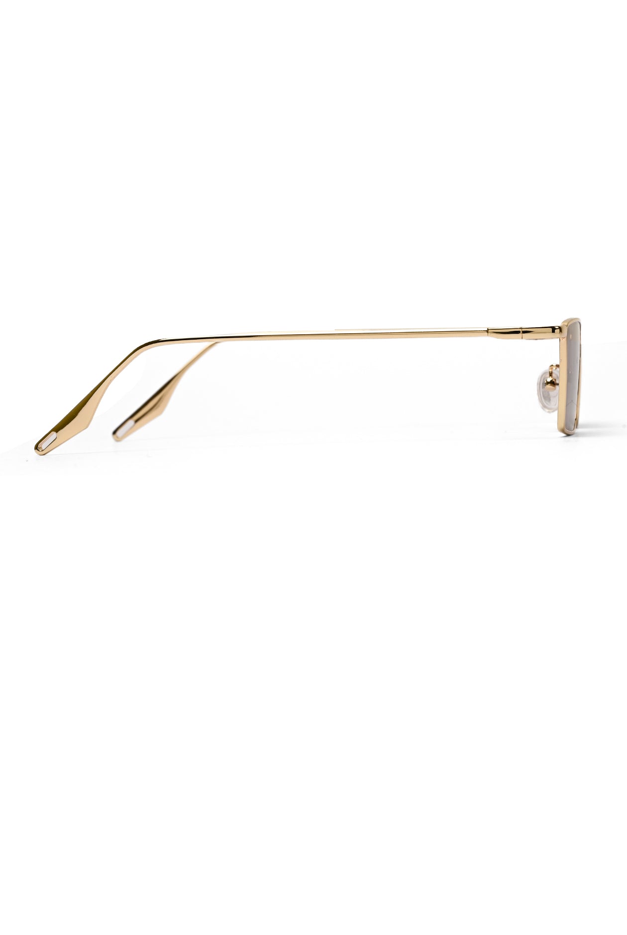 Elura | Silver Medium Full Rim RECTANGLE Sunglasses for Women [UV-protected]