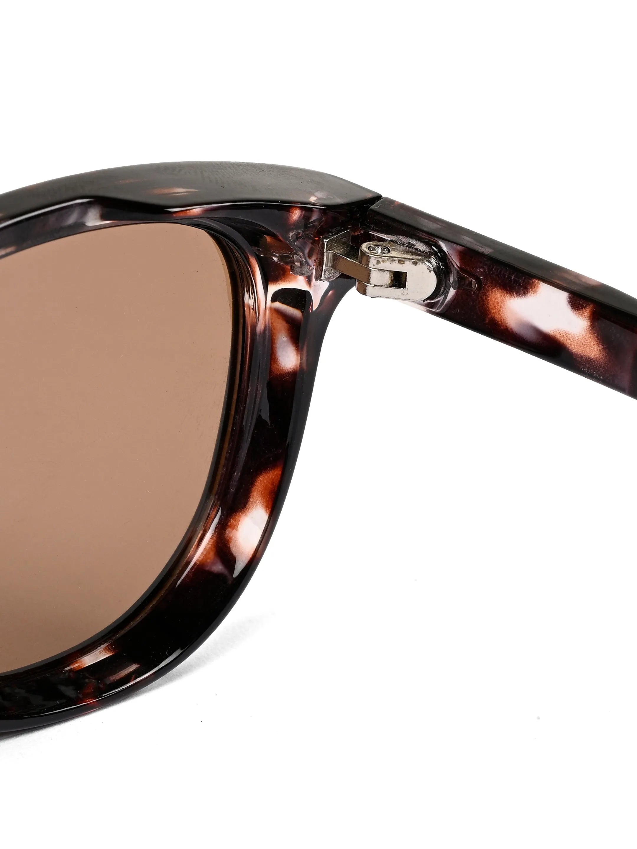 Yren | Dappled brown Small Full Rim Wayfarer Sunglasses for Men & Women [Polarized] HASHTAG X VOSNO