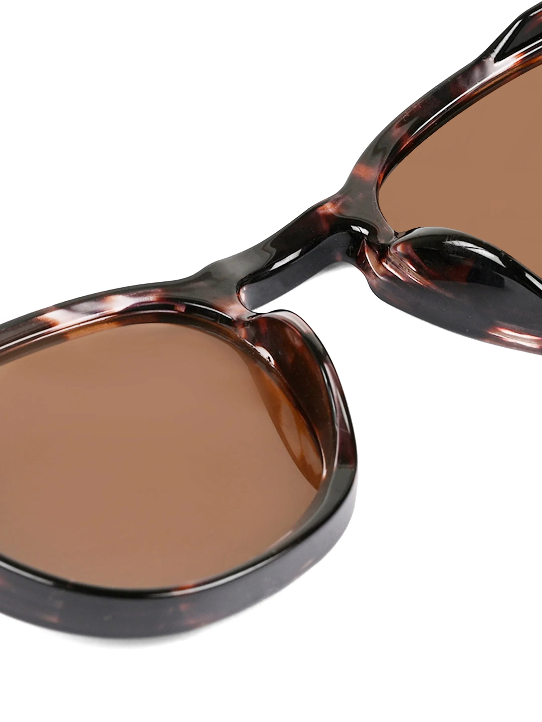 Yren | Dappled brown Small Full Rim Wayfarer Sunglasses for Men & Women [Polarized] HASHTAG X VOSNO