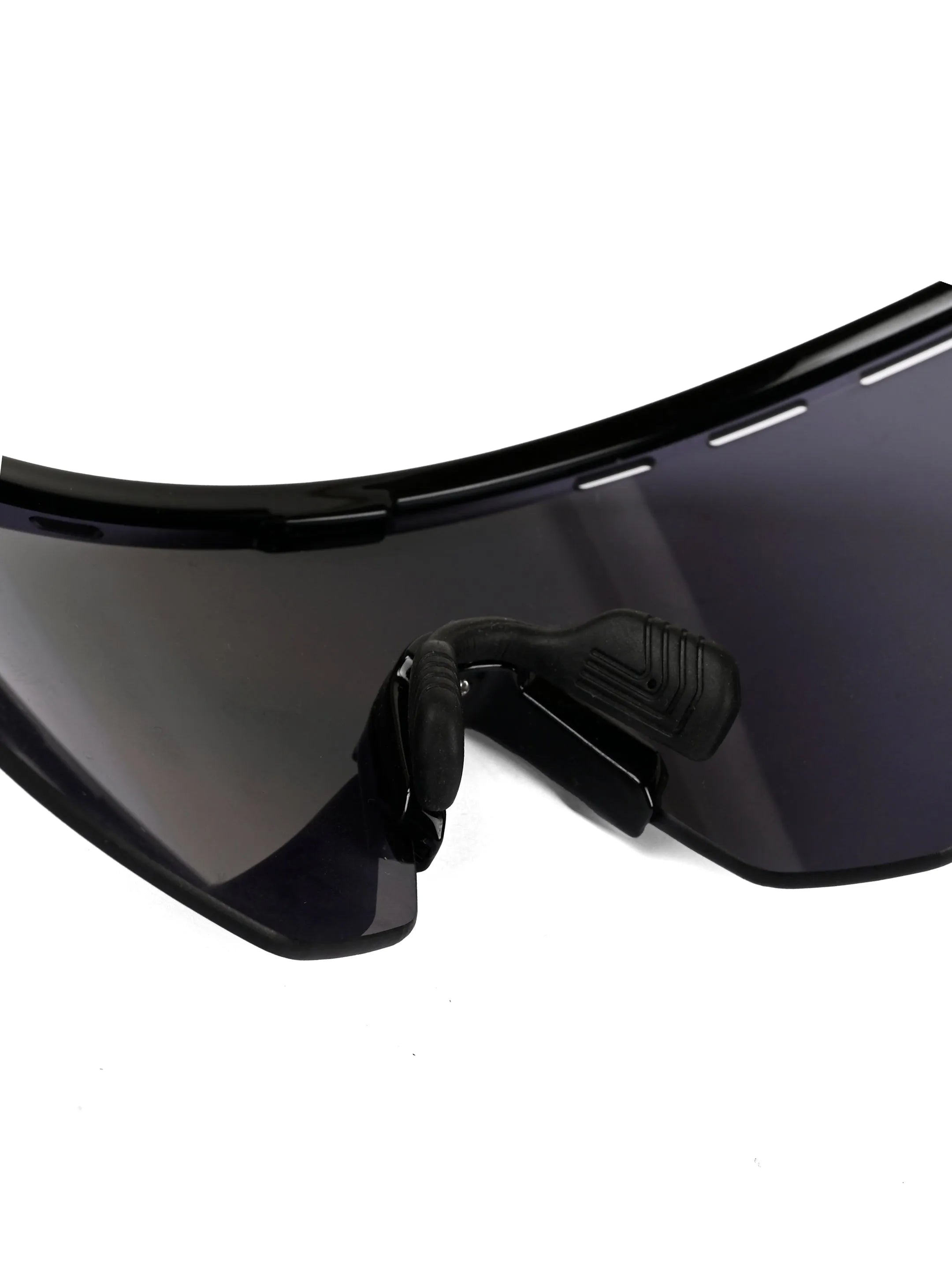 Aero | Black Extra-Large Full Rim Shield Sports for Men & Women [UV-protected]
