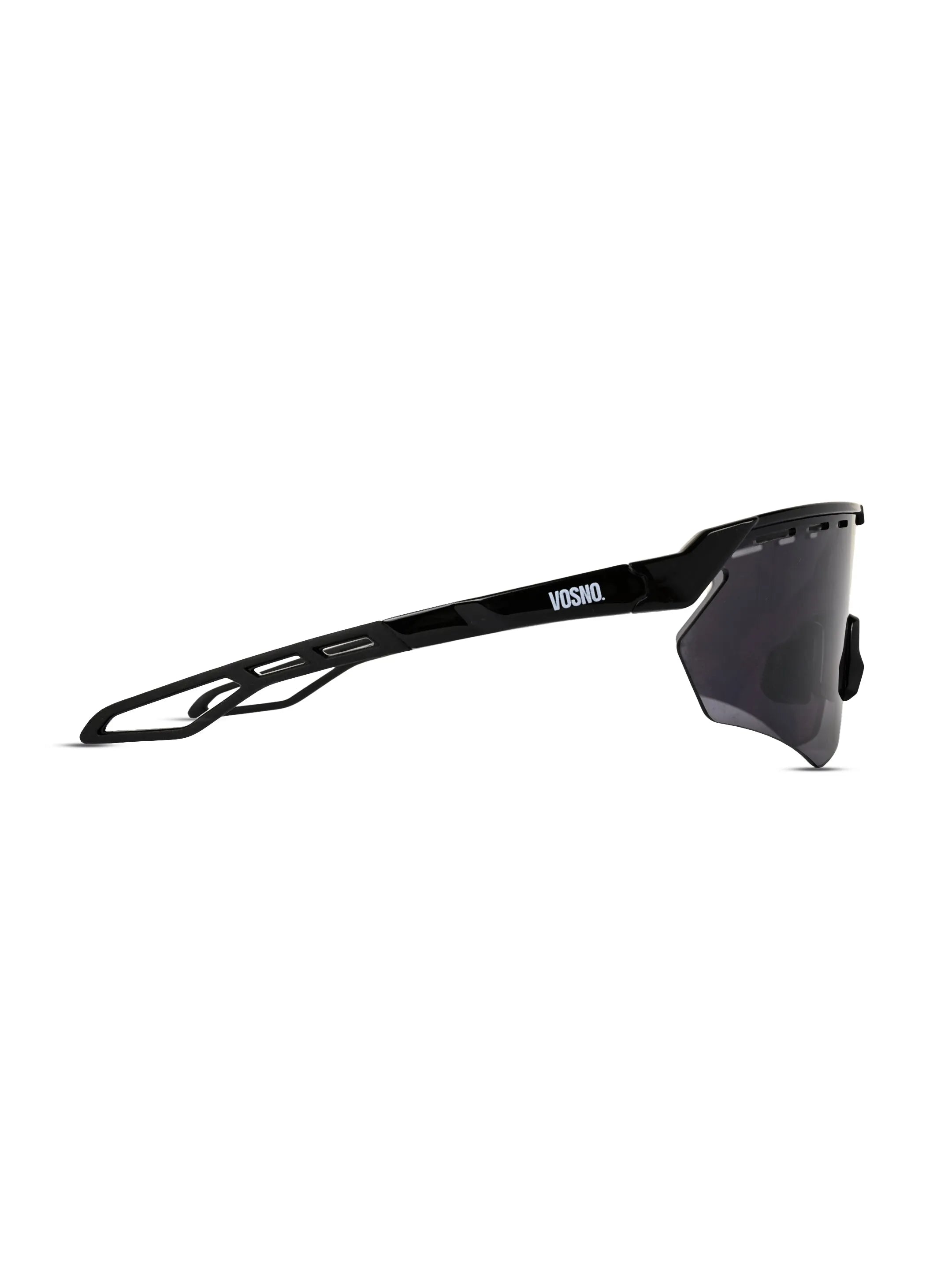 Aero | Black Extra-Large Full Rim Shield Sports for Men & Women [UV-protected]