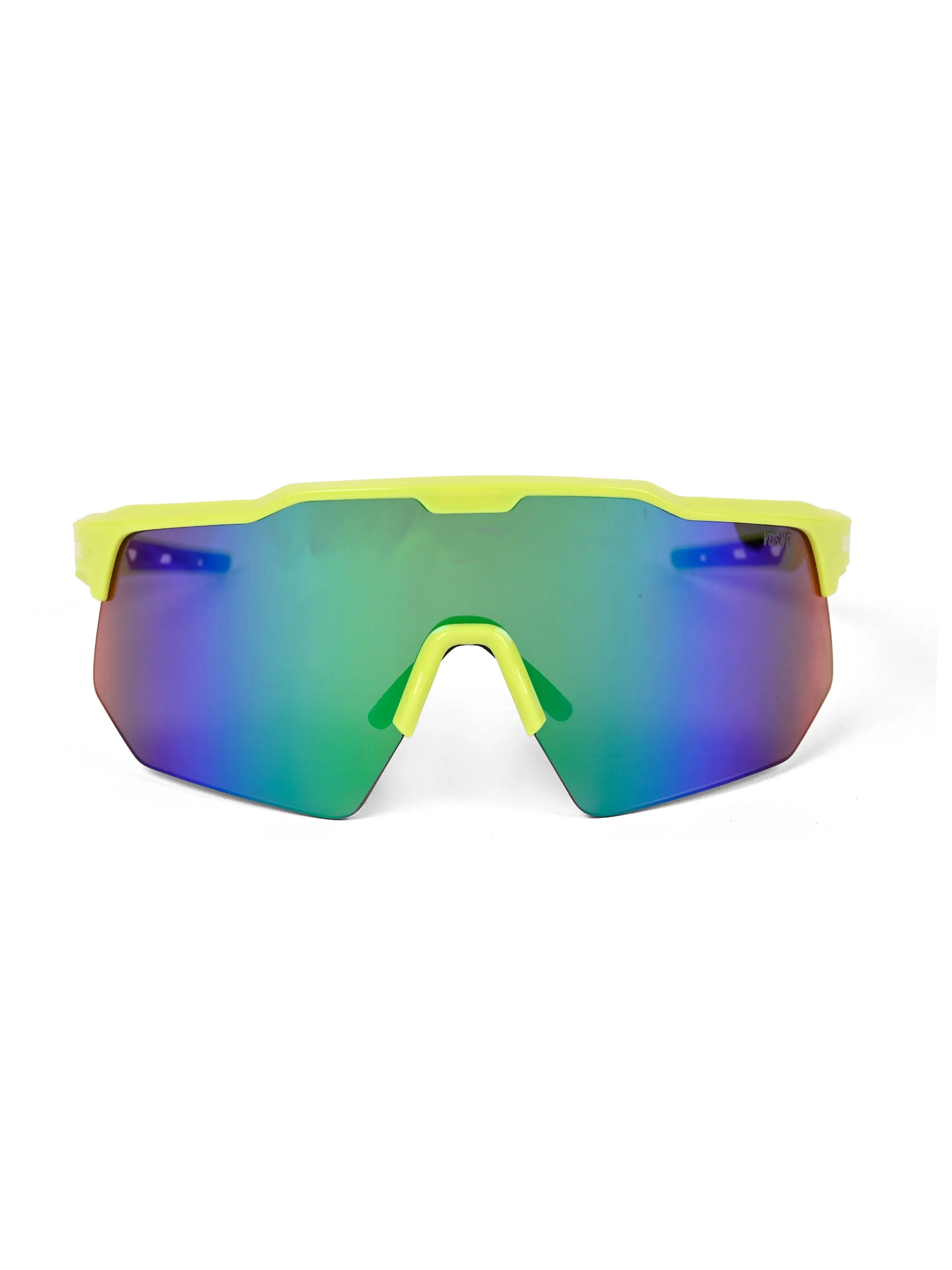 Drift | Light Green Extra-Large Half Rim Shield Sports for Men & Women [UV-protected]