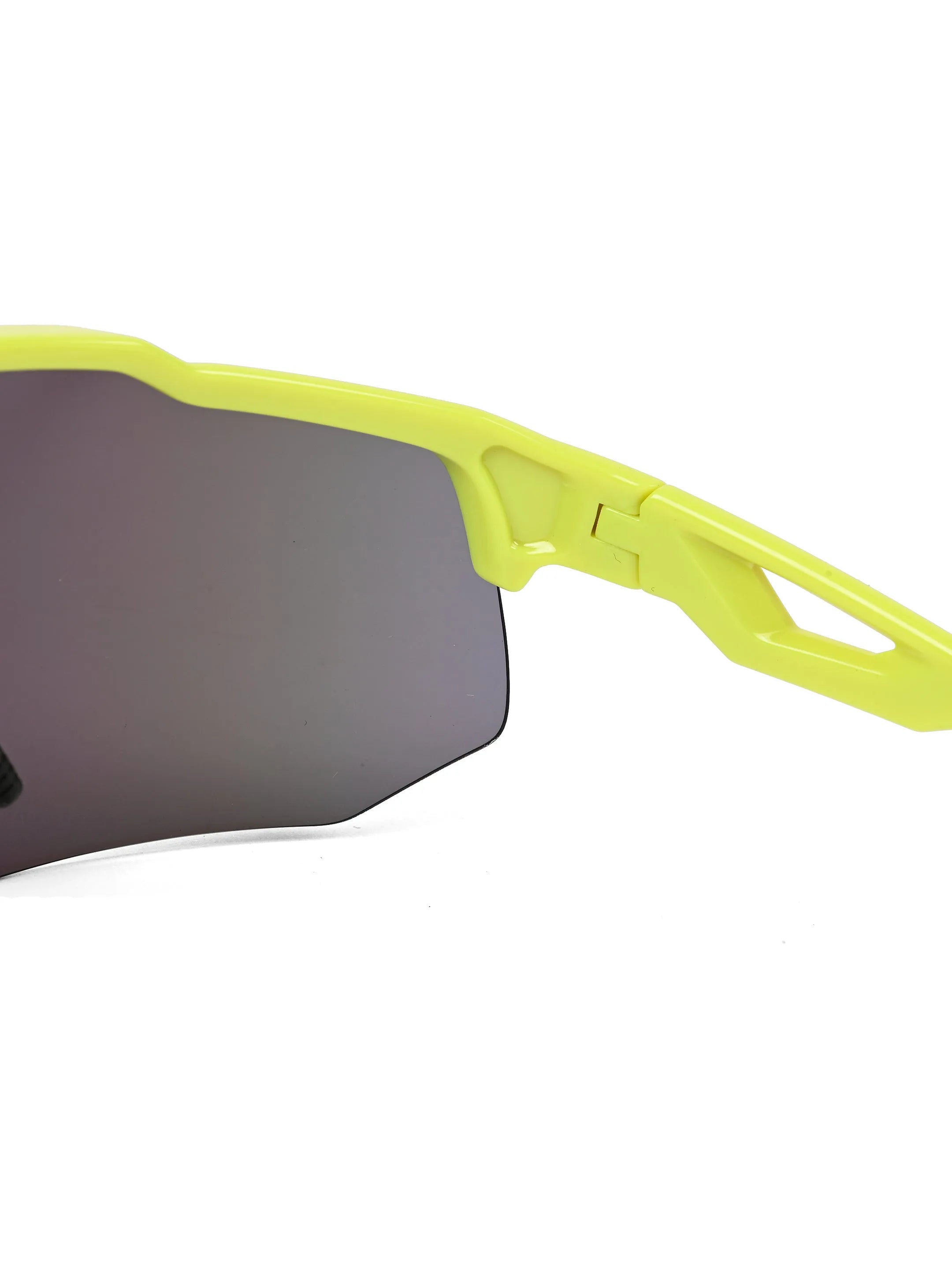 Drift | Light Green Extra-Large Half Rim Shield Sports for Men & Women [UV-protected]