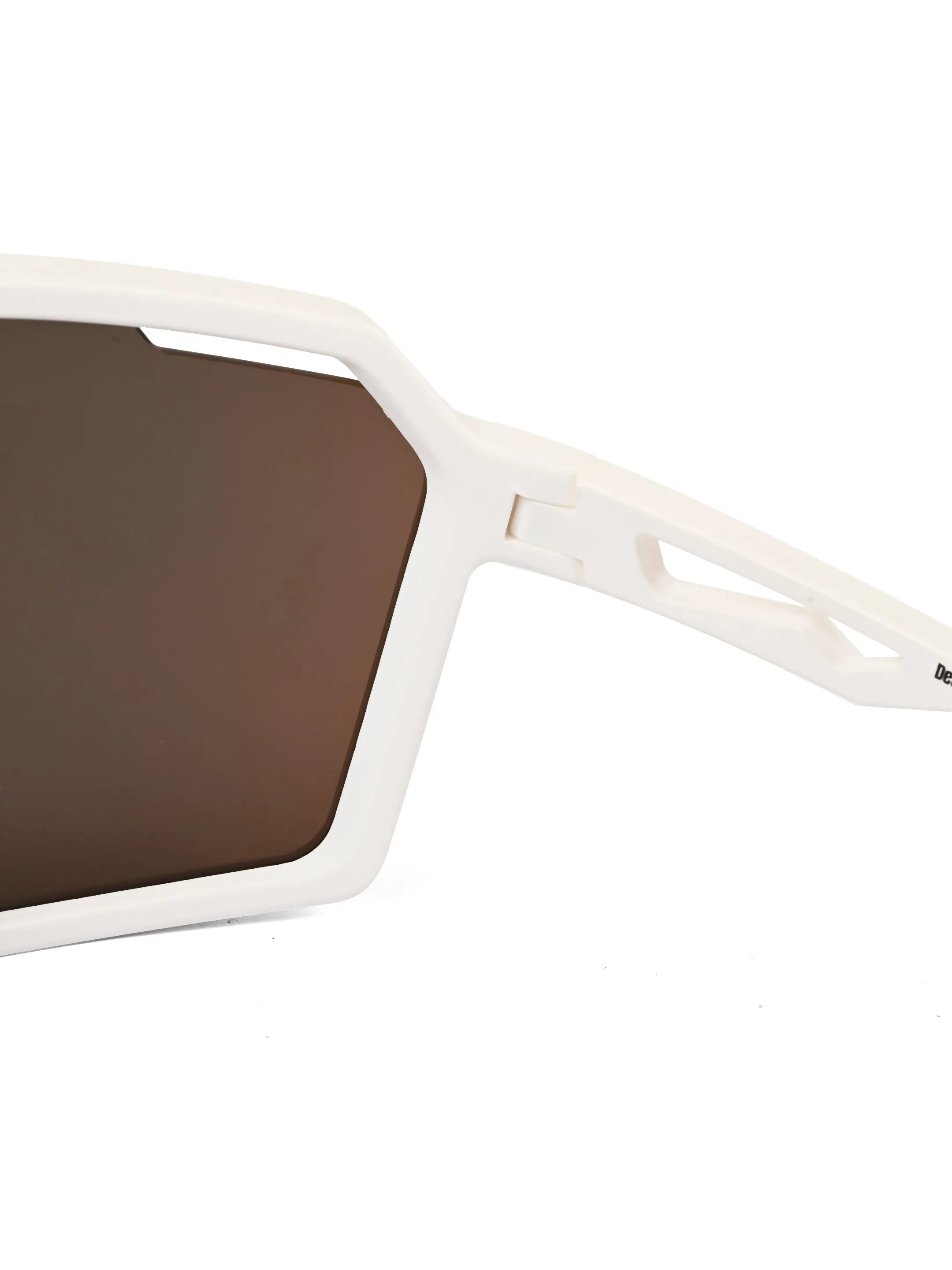 Torque | White Extra-Large Full Rim Shield Sports for Men & Women [UV-protected]