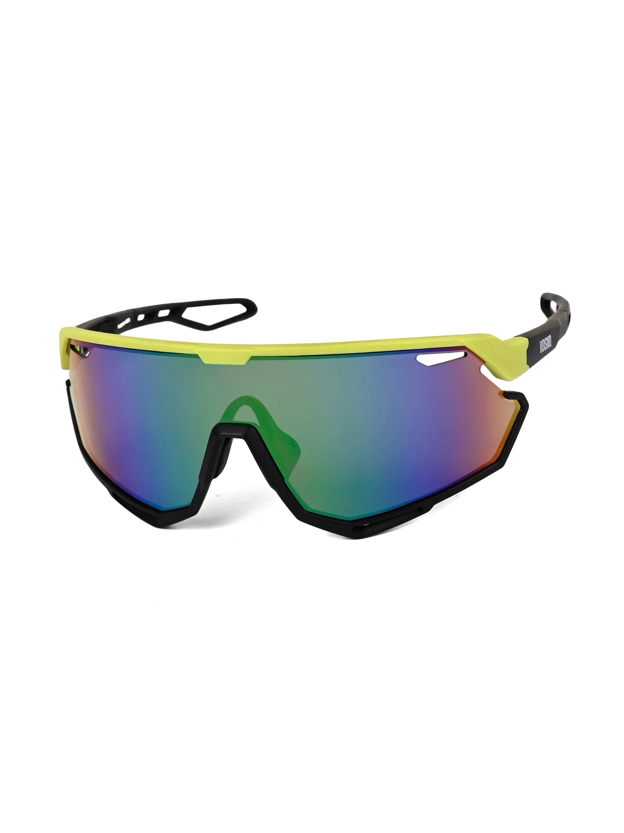 Nitro | Light Green Extra-Large Full Rim Shield Sports for Men & Women [UV-protected]