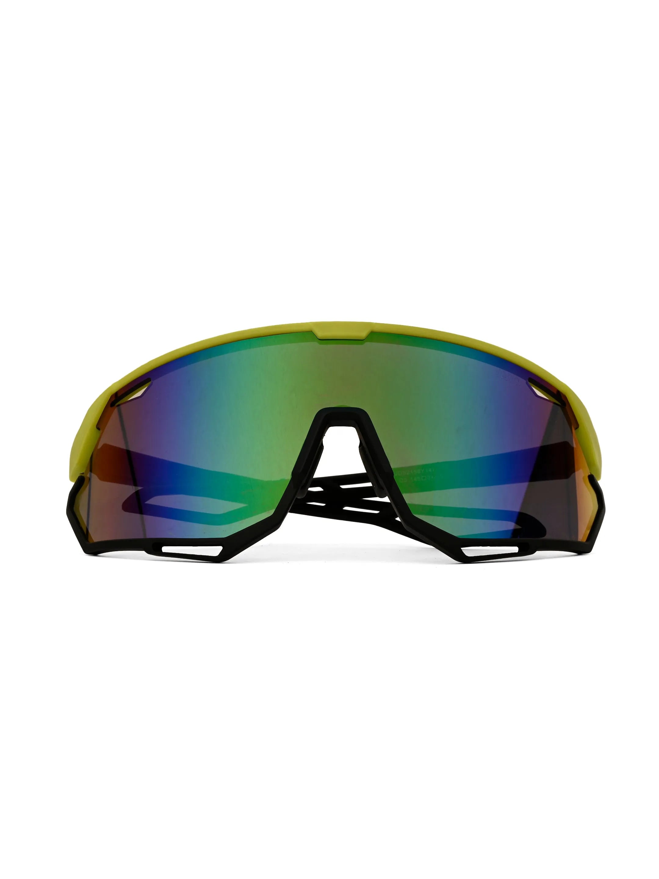 Nitro | Light Green Extra-Large Full Rim Shield Sports for Men & Women [UV-protected]