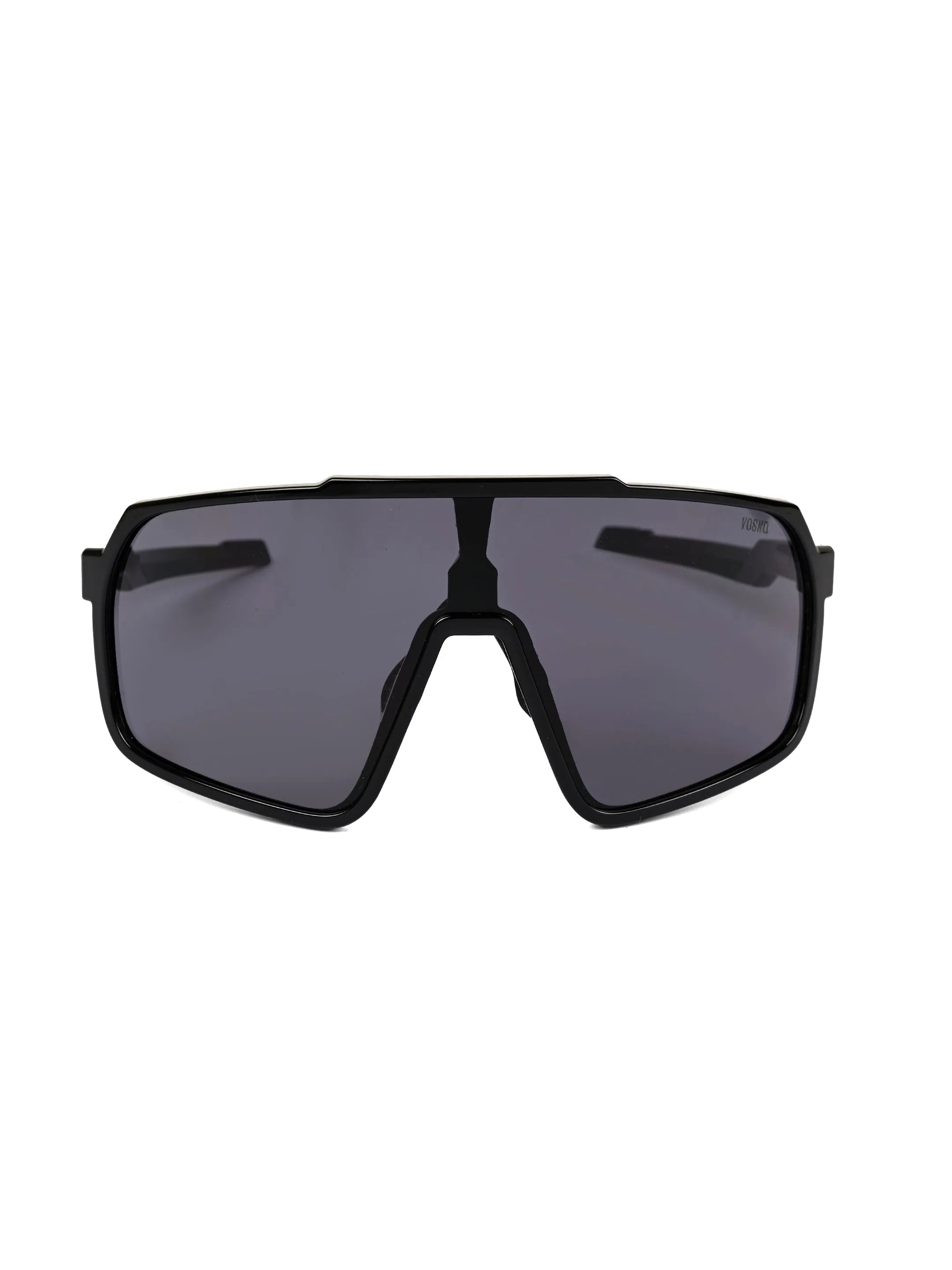 Bolt | Black Extra-Large Half Rim Shield Sports for Men & Women [UV-protected]