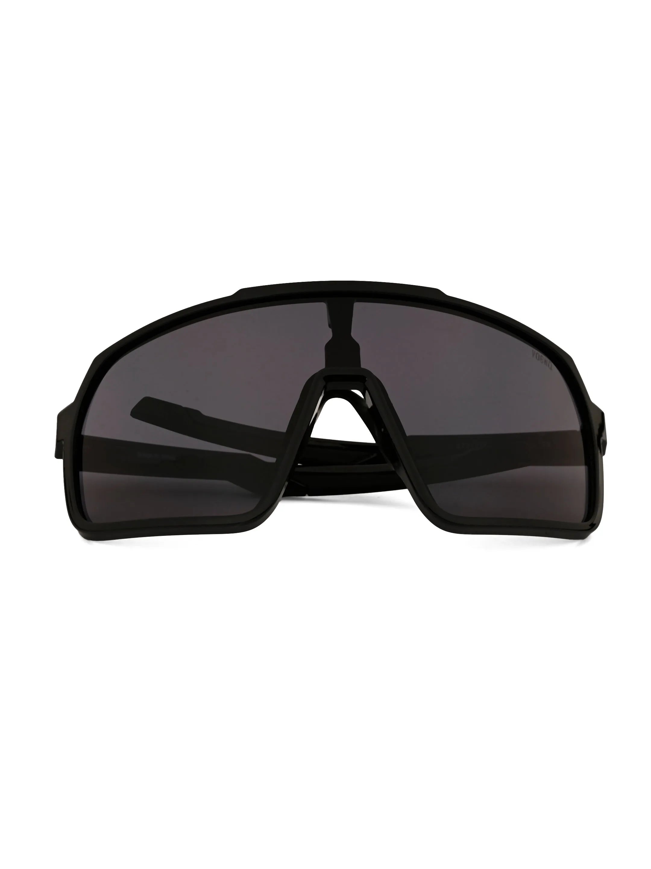 Bolt | Black Extra-Large Half Rim Shield Sports for Men & Women [UV-protected]