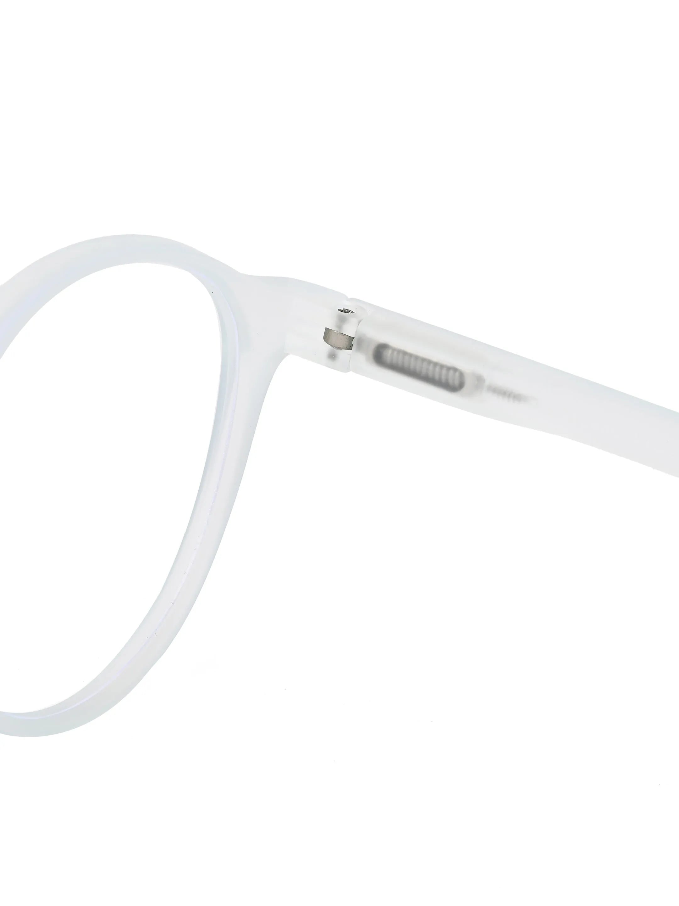 Screenzy | Sky Blue Medium Full Rim Round Computer Glasses for Men & Women [Blue Block]