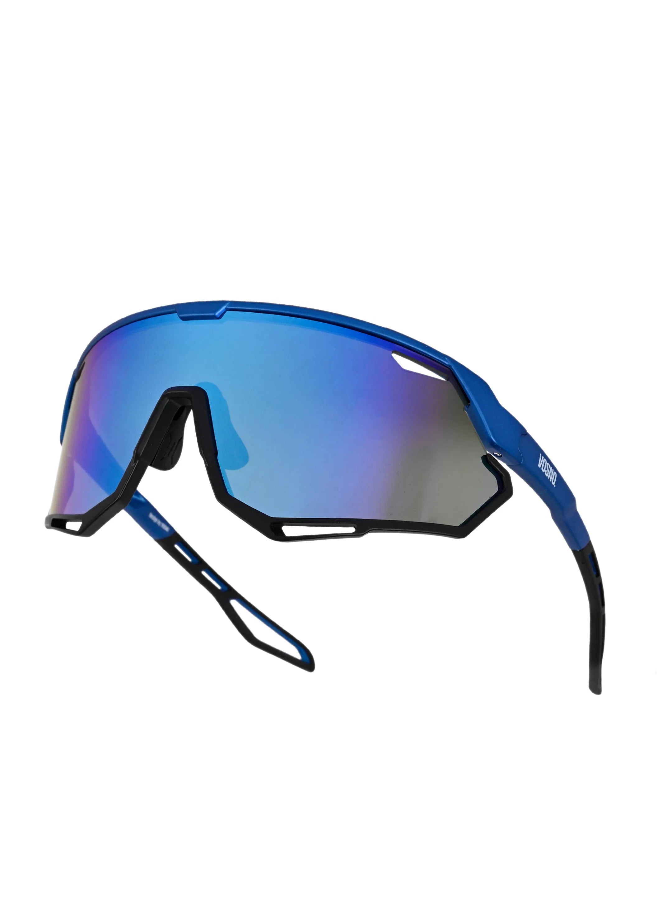 Nitro | Blue/Black Extra-Large Full Rim Shield Sports for Men & Women [UV-protected]