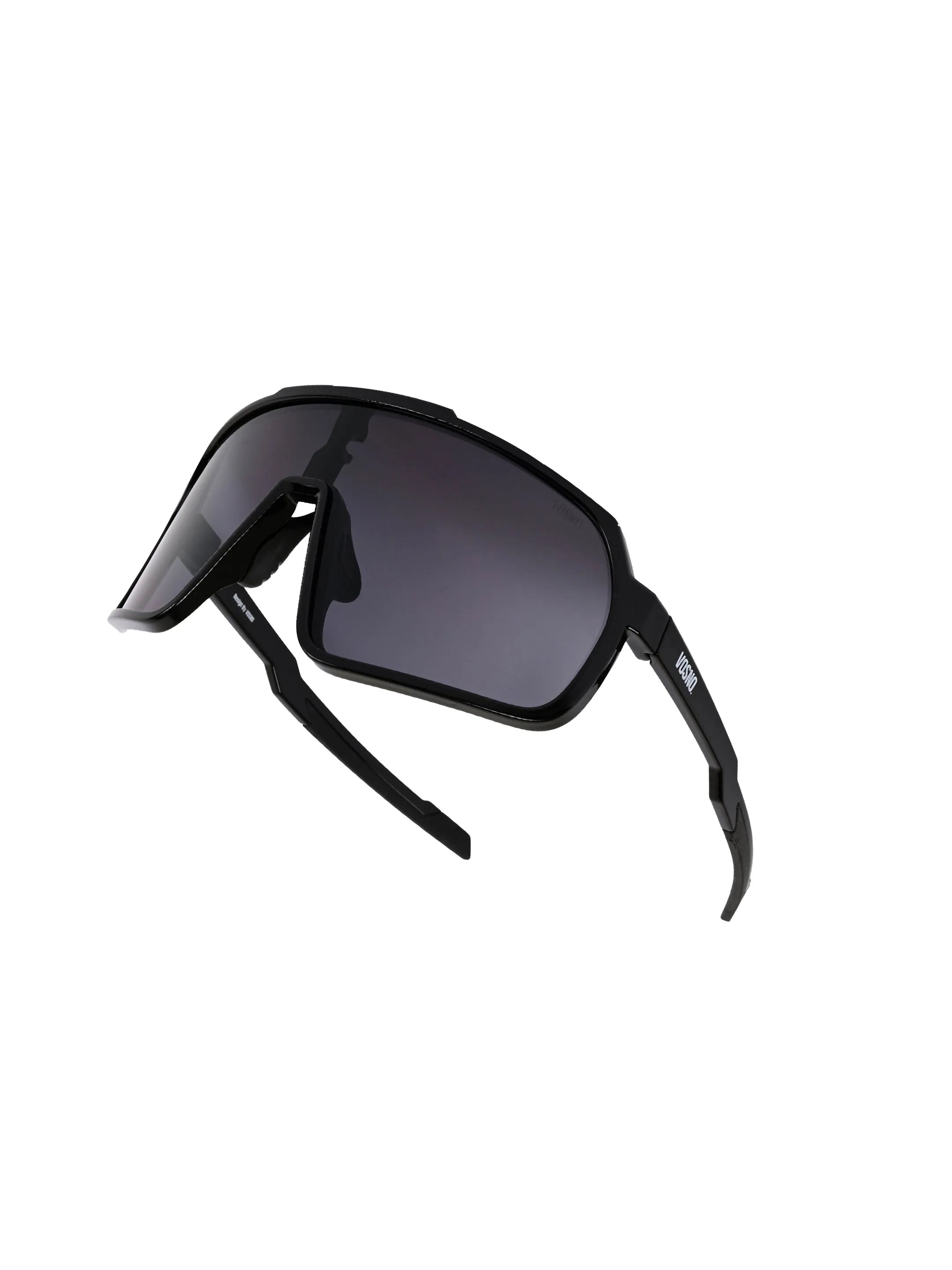 Bolt | Black Extra-Large Half Rim Shield Sports for Men & Women [UV-protected]