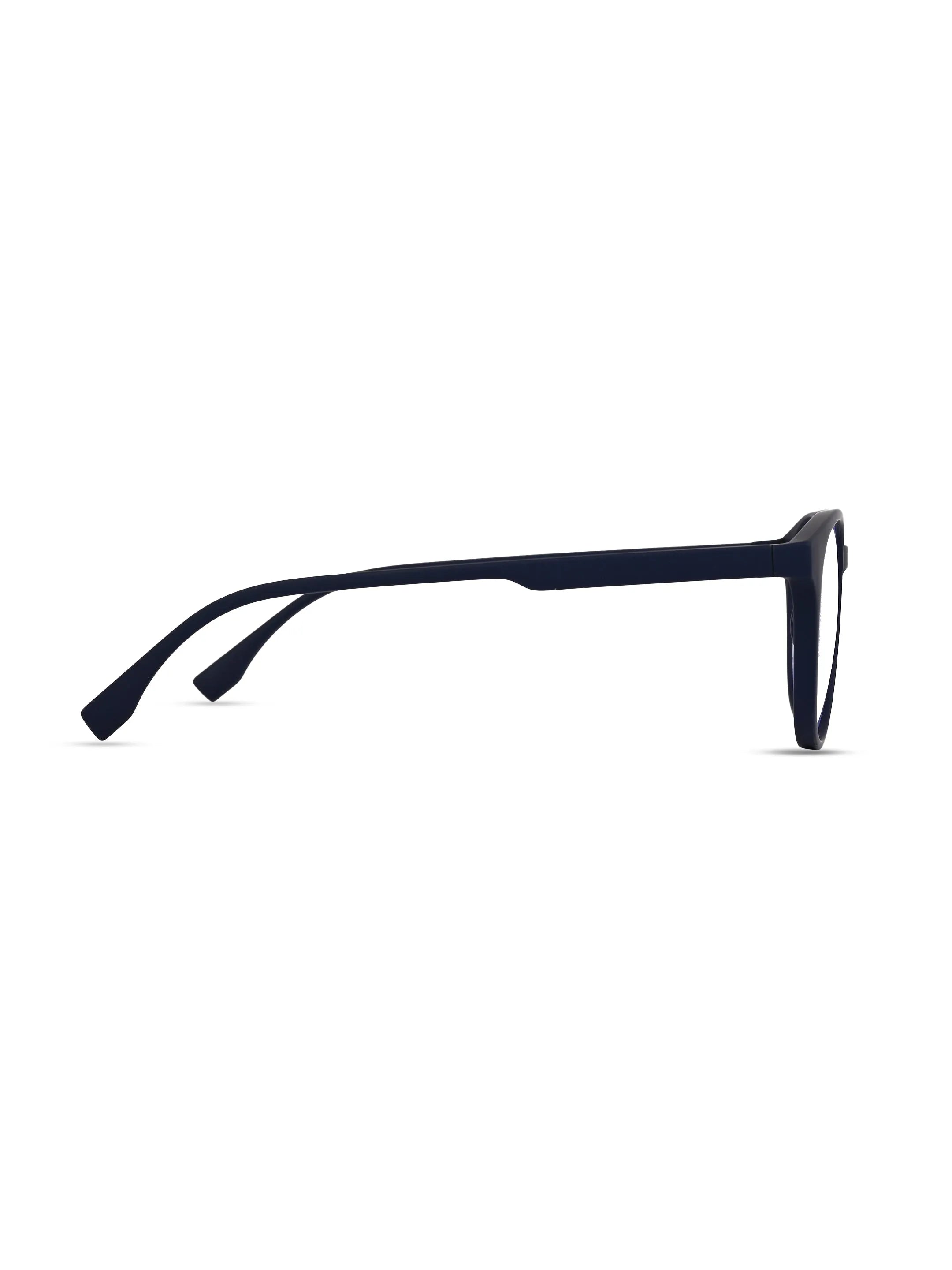 RayBloc | Blue Medium Full Rim OVAL Computer Glasses for Men & Women [Blue Block]