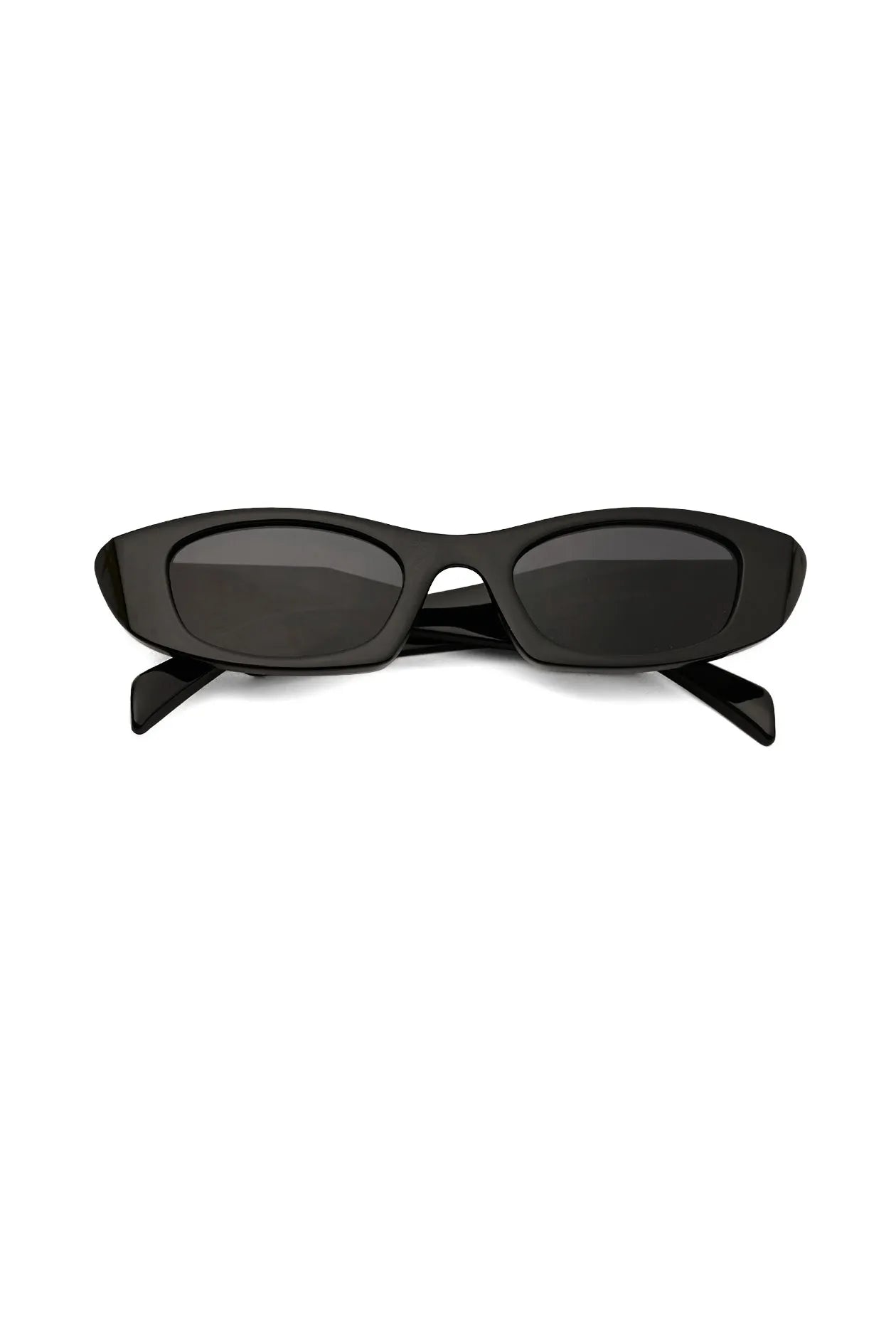 Avita | Black Large Full Rim Cateye Sunglasses for Women [UV-protected]