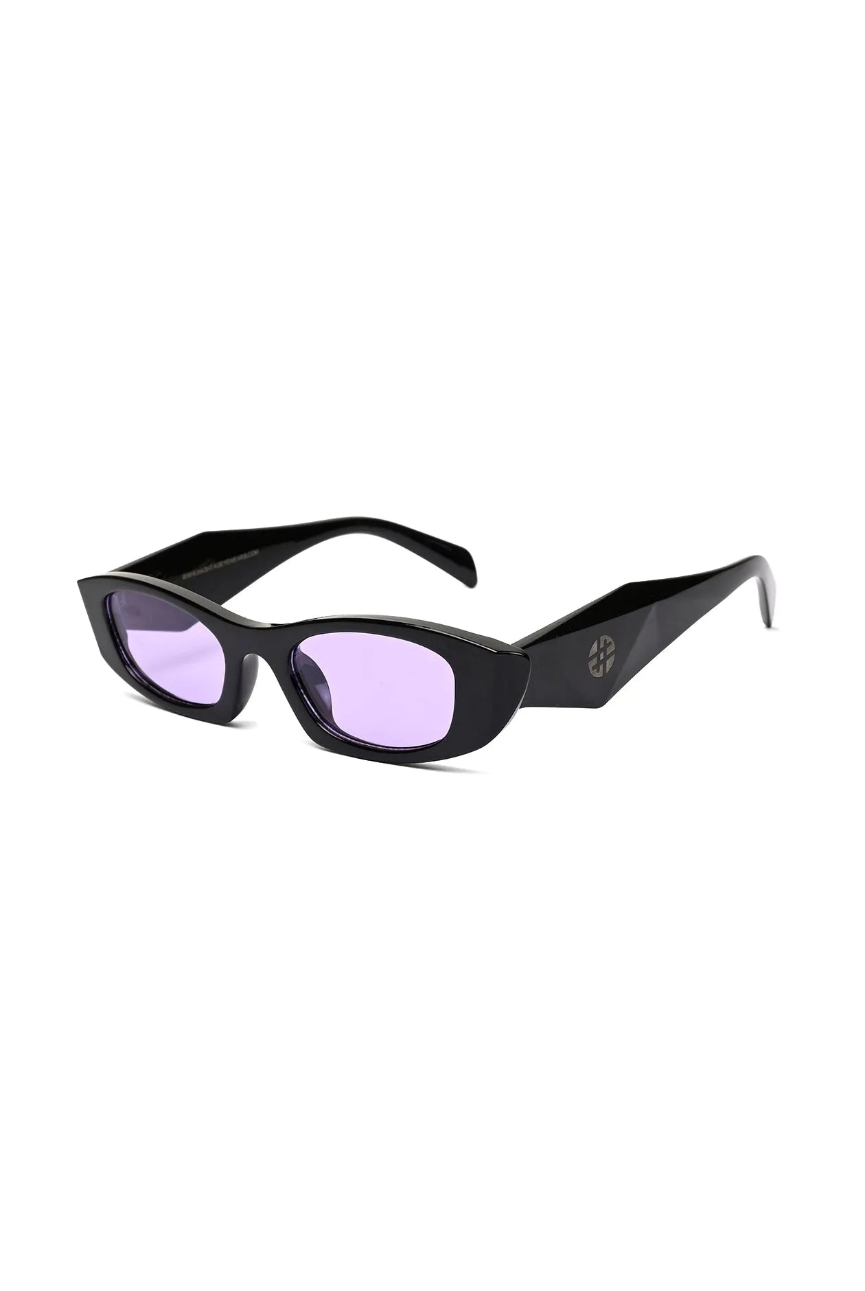 Avita | Purple Large Full Rim Cateye Sunglasses for Women [UV-protected]