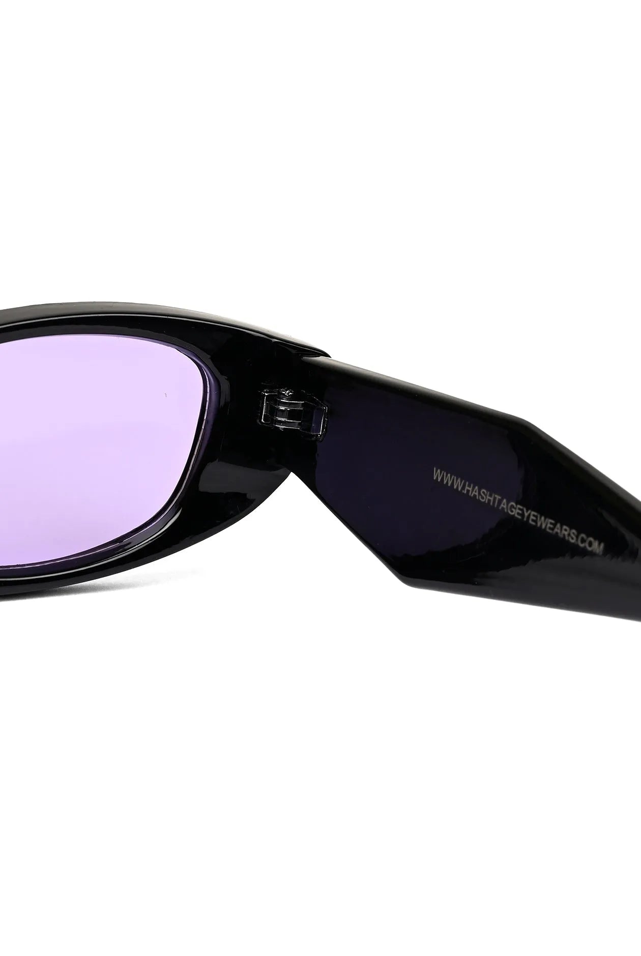 Avita | Purple Large Full Rim Cateye Sunglasses for Women [UV-protected]