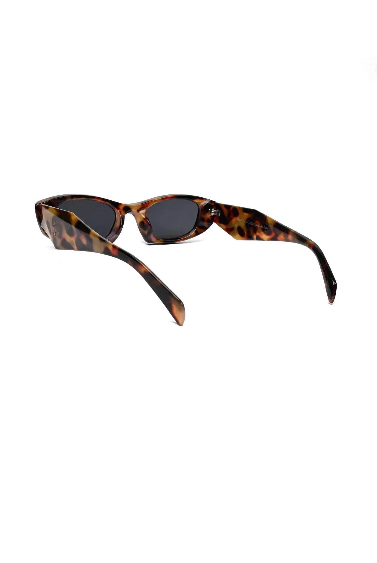 Avita | Tiger Texture Large Full Rim Cateye Sunglasses for Women [UV-protected]