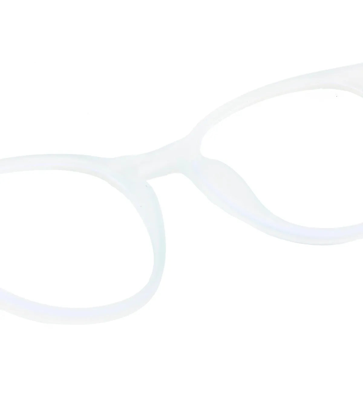 RayBloc | Sky Blue Medium Full Rim OVAL Computer Glasses for Men & Women [Blue Block]