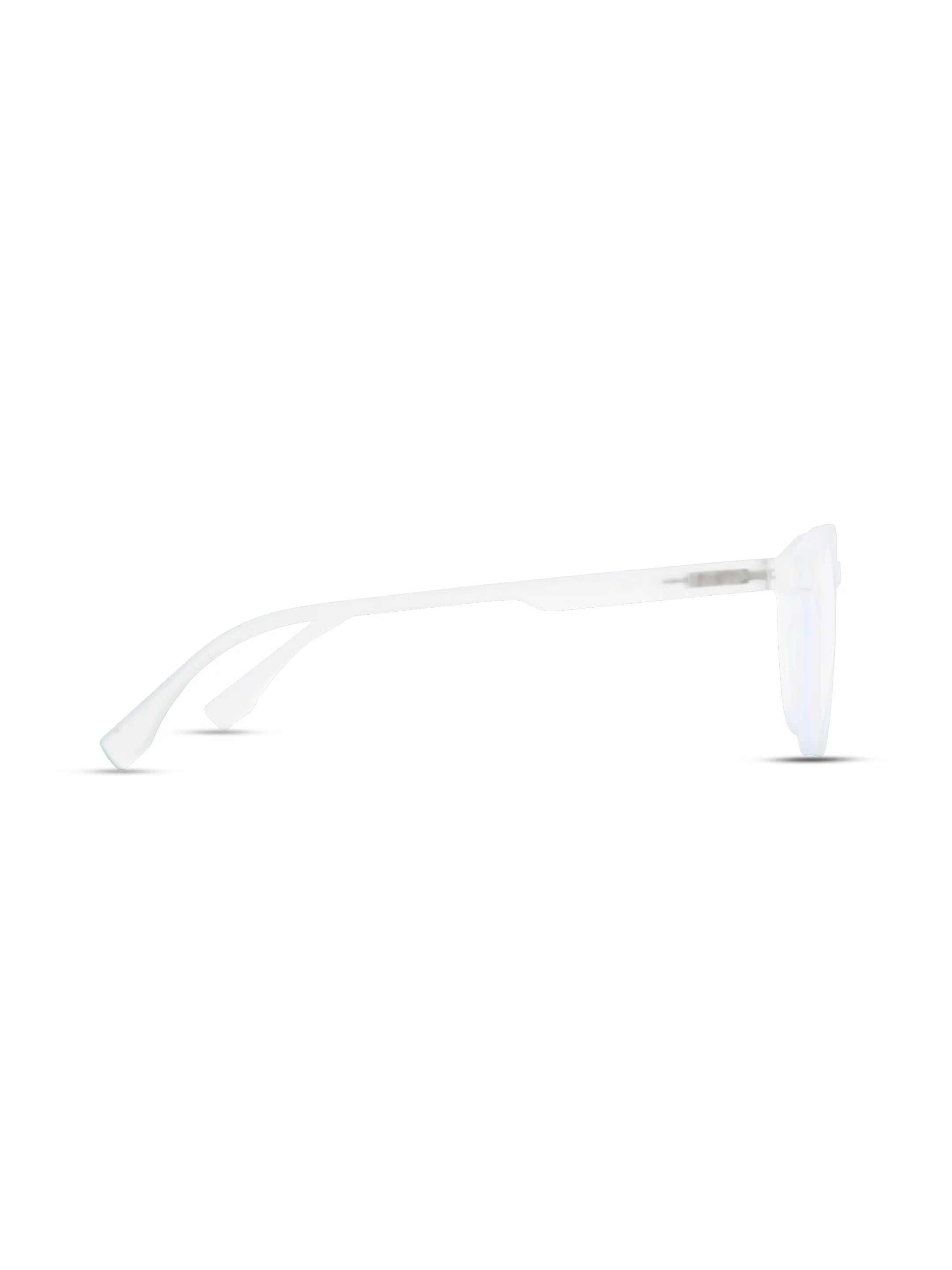 RayBloc | Sky Blue Medium Full Rim OVAL Computer Glasses for Men & Women [Blue Block]