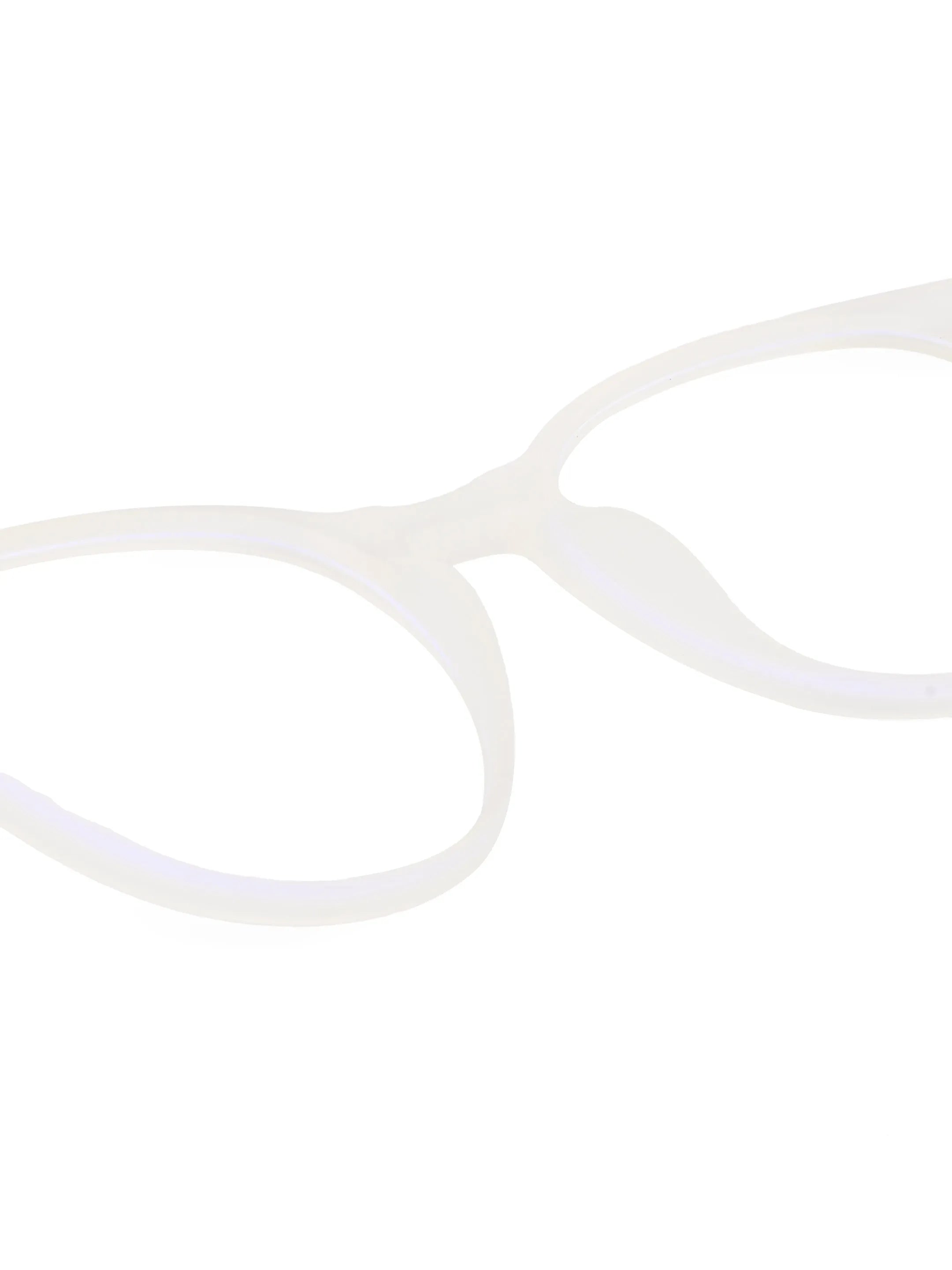 RayBloc | Transparent Medium Full Rim OVAL Computer Glasses for Men & Women [Blue Block]